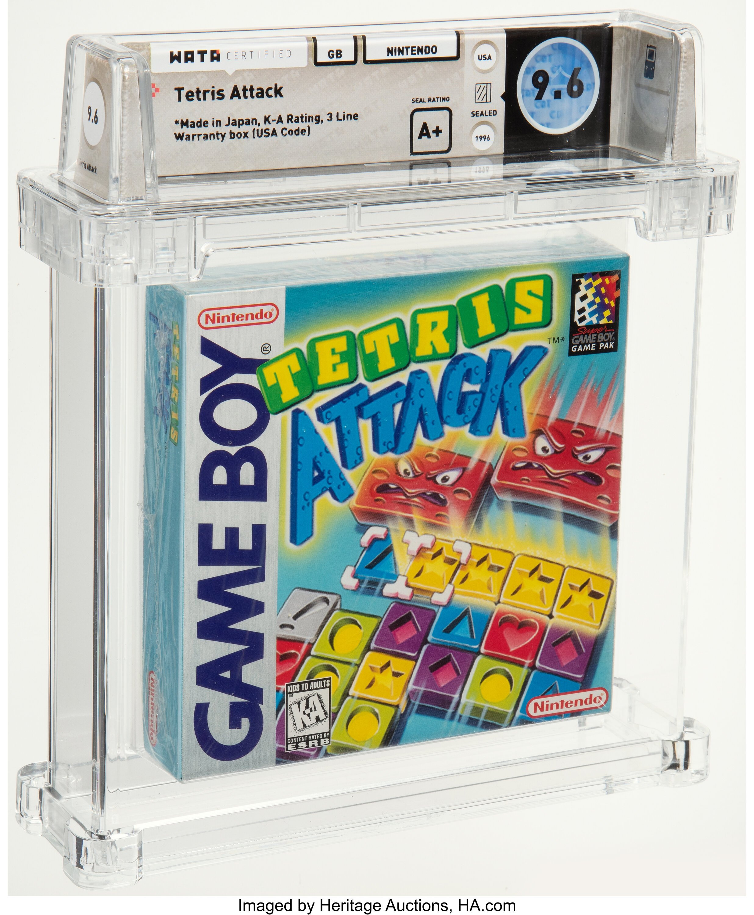 Tetris Attack (Game Boy): PSA Pop Report & Prices