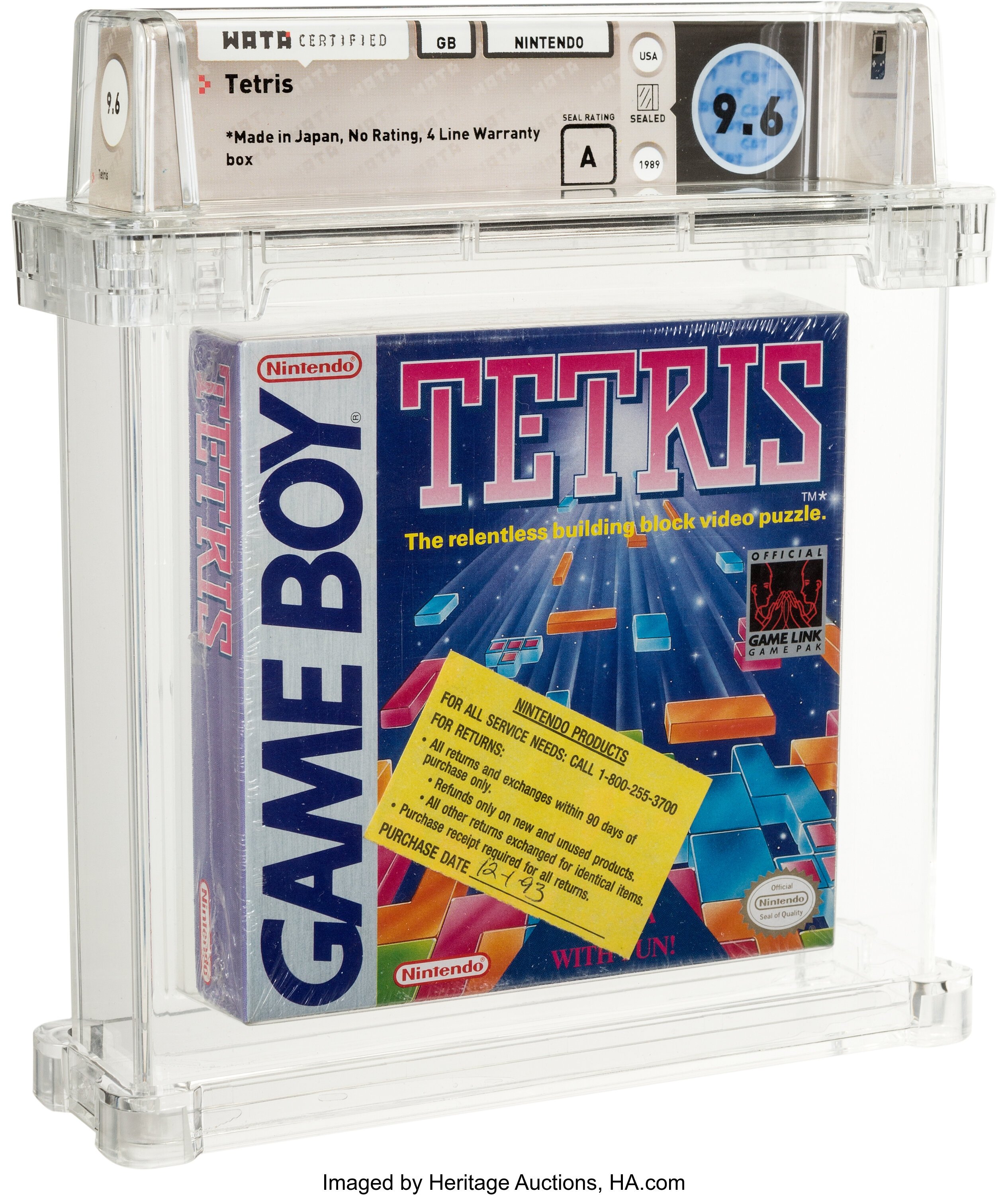 Tetris (Game Boy): PSA Pop Report & Prices