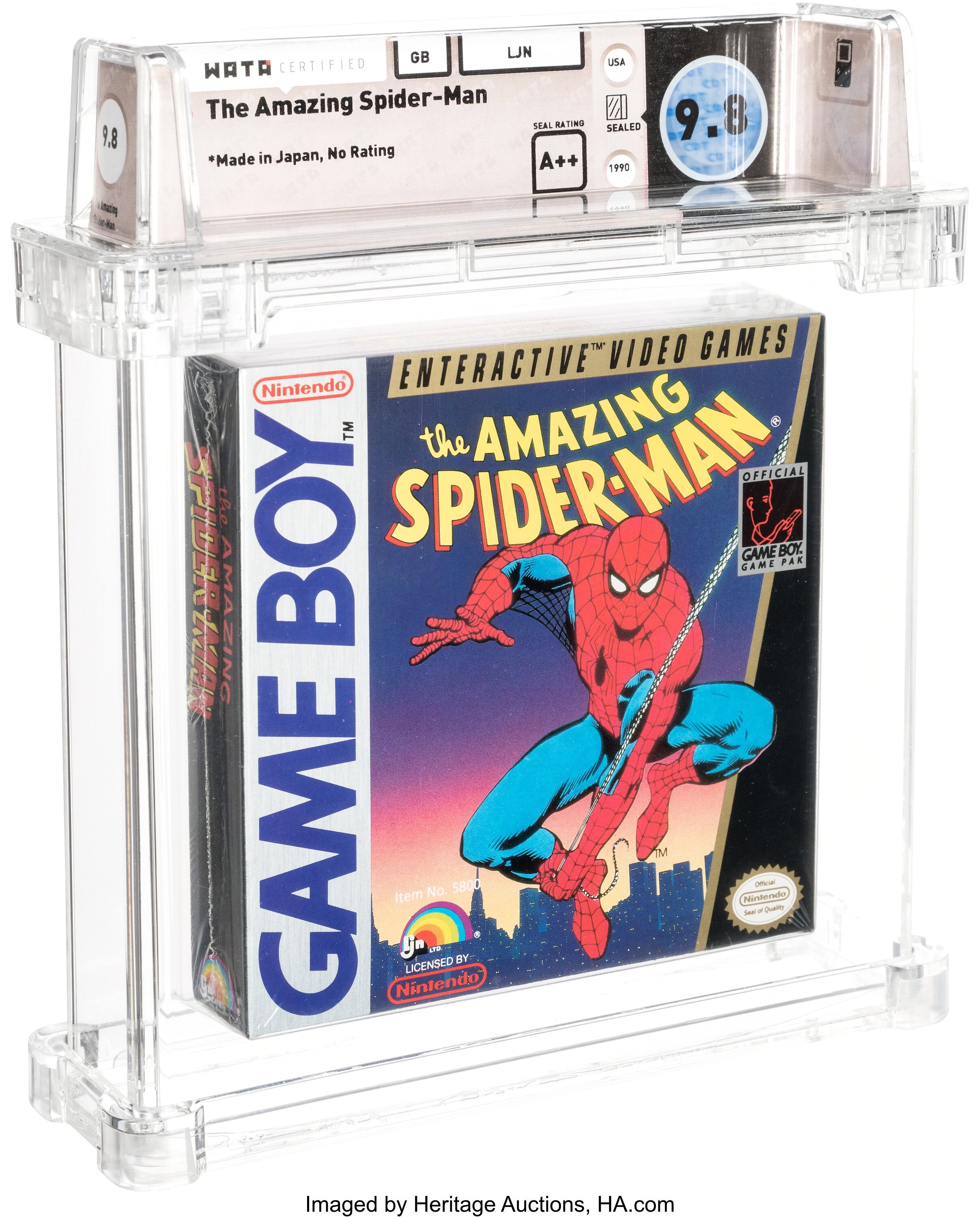 The Amazing Spider-Man (Game Boy): PSA Pop Report & Prices