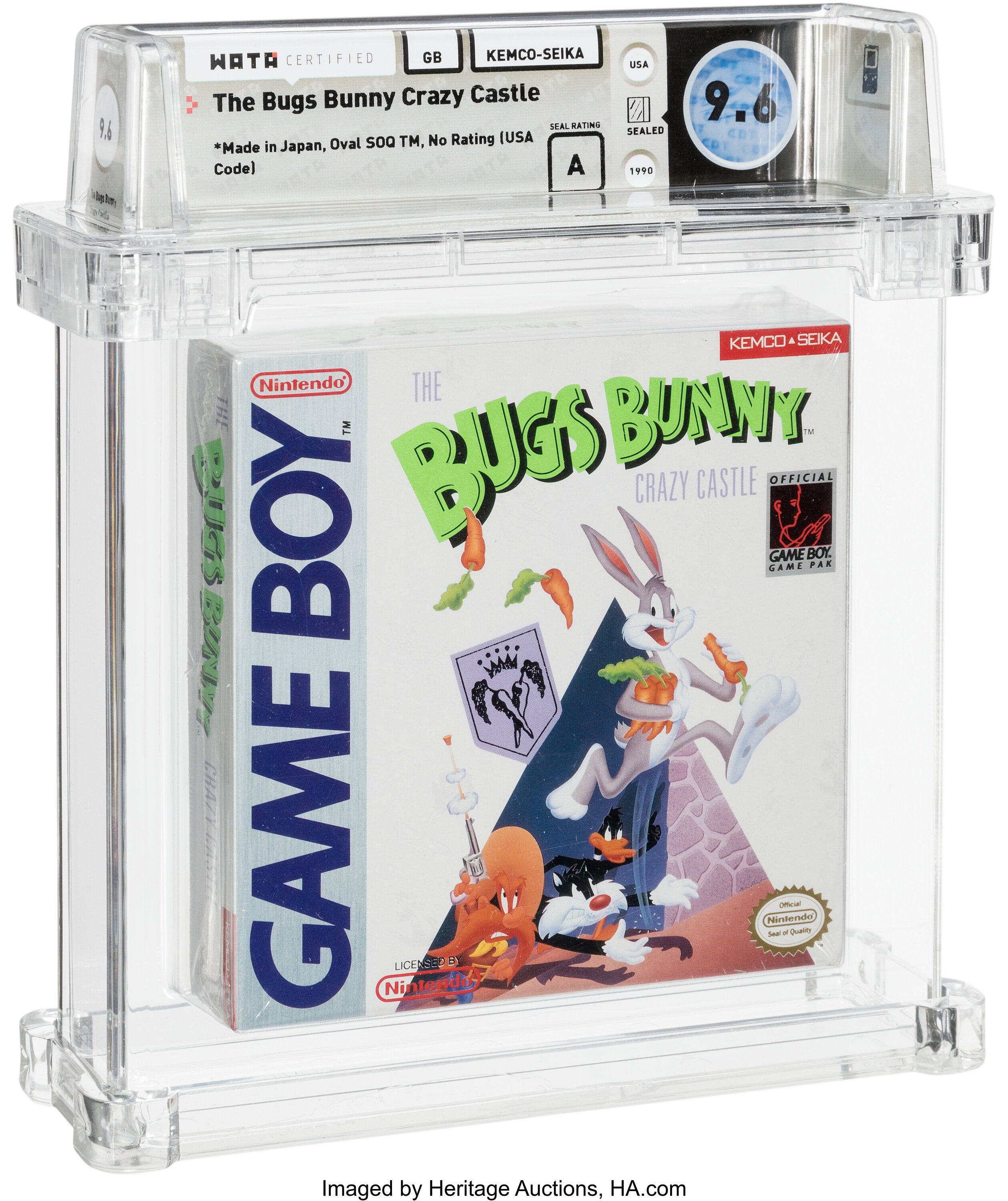 The Bugs Bunny Crazy Castle (Game Boy): PSA Pop & Prices