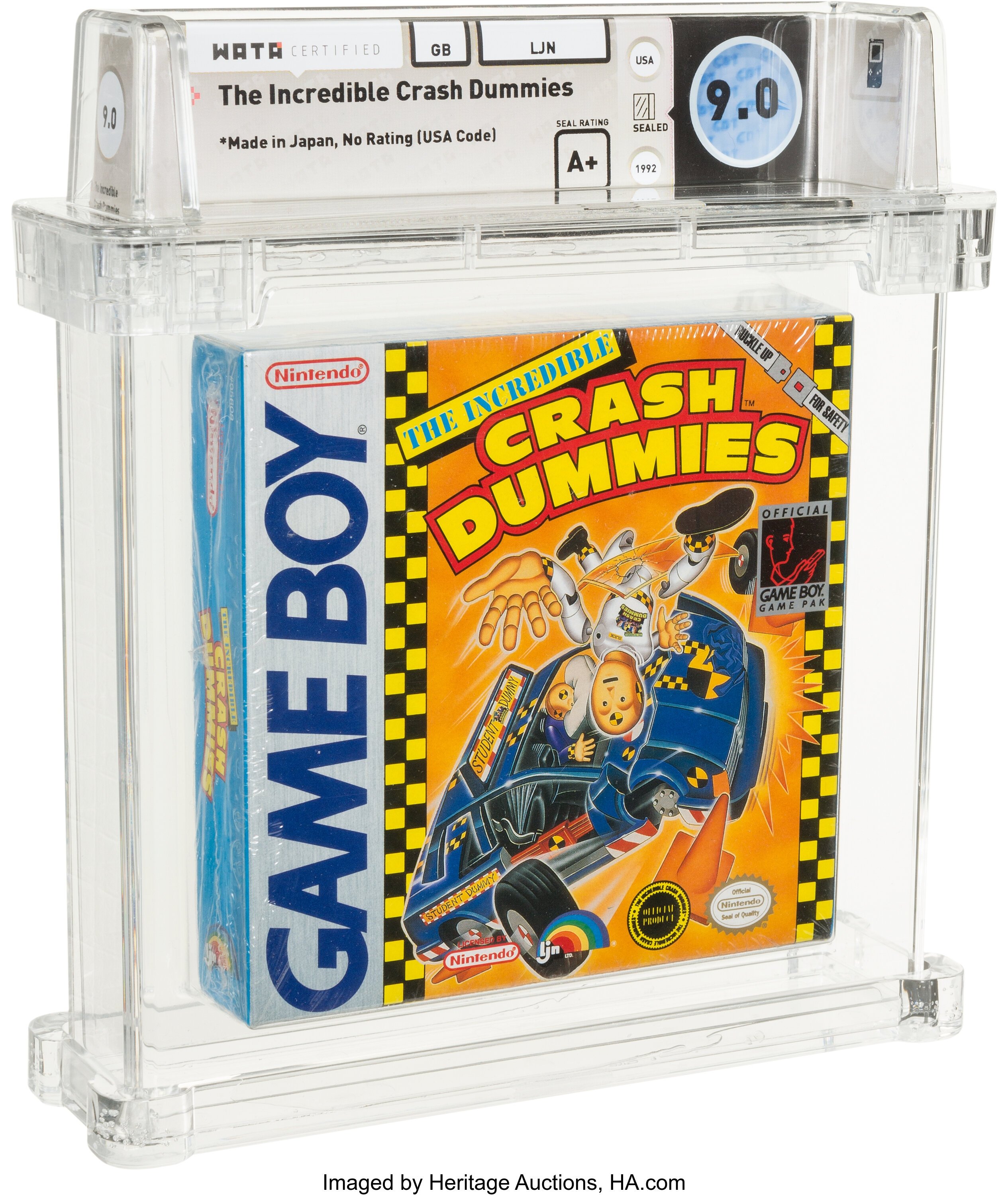 The Incredible Crash Dummies (Game Boy): PSA Pop & Prices