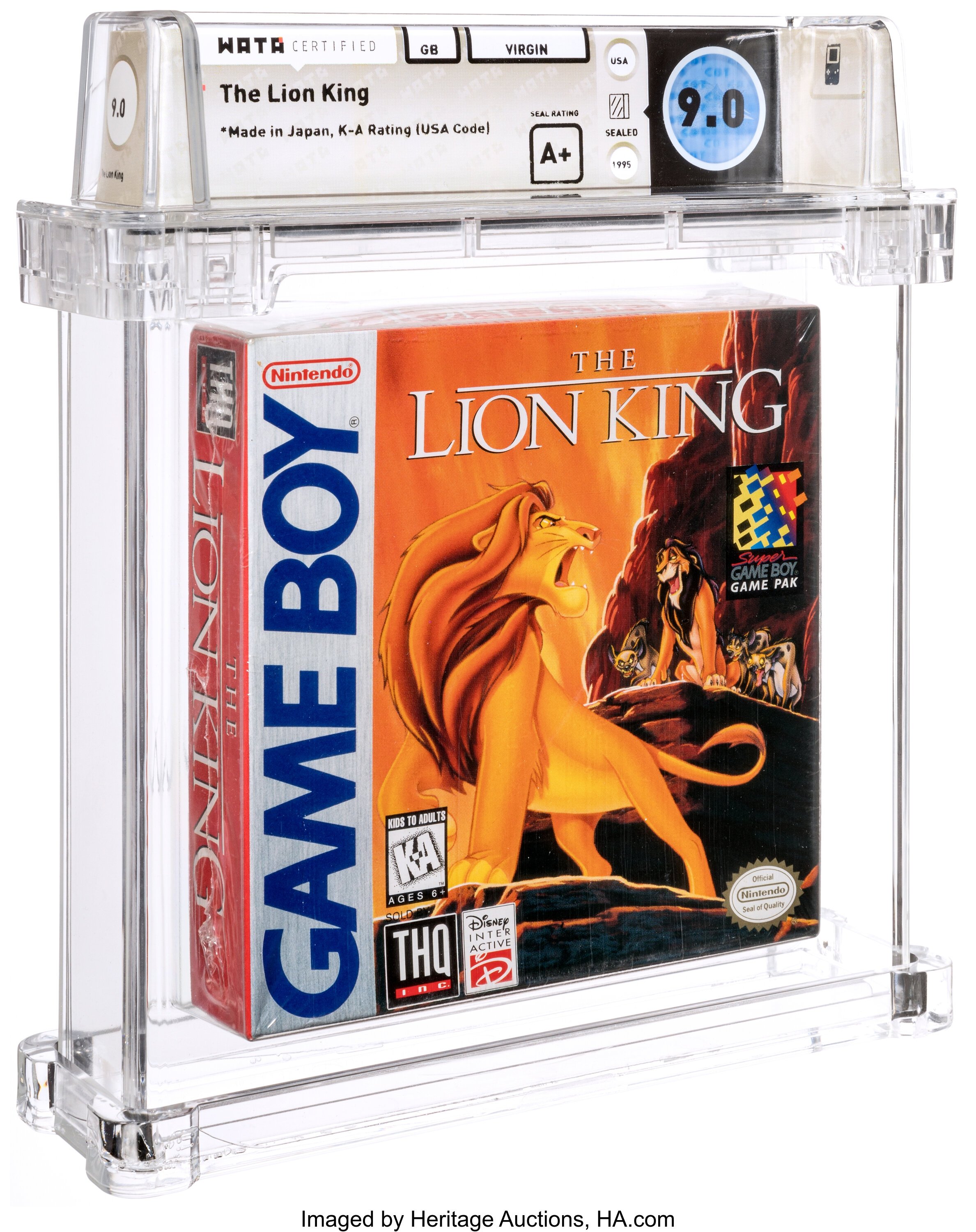 The Lion King (Game Boy): PSA Pop Report & Prices