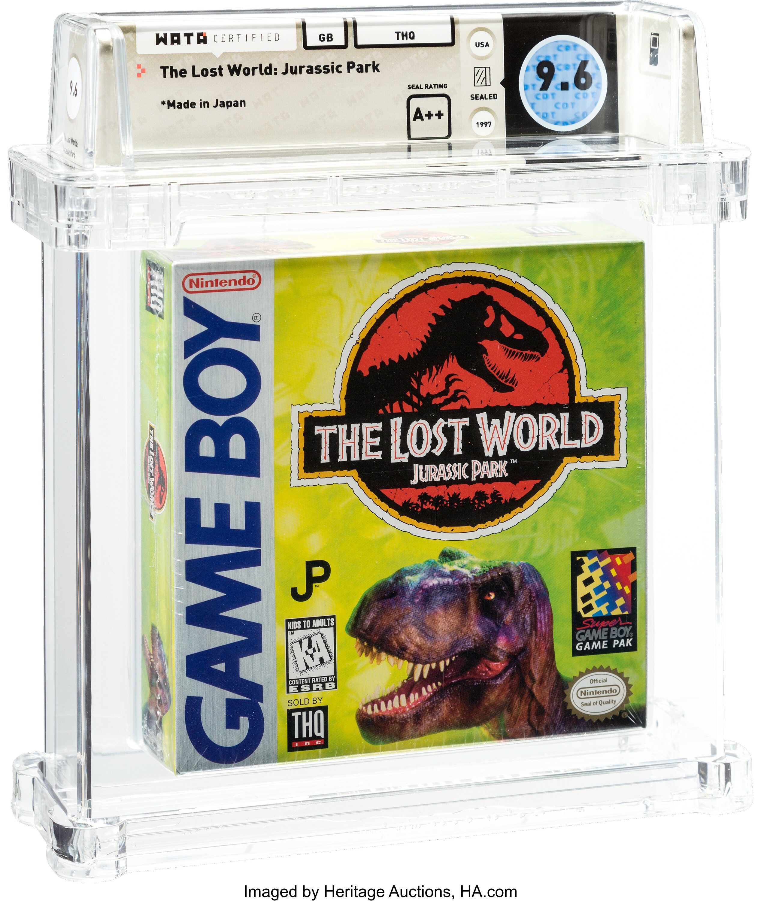 The Lost World: Jurassic Park (Game Boy) — PSA Pop & Prices