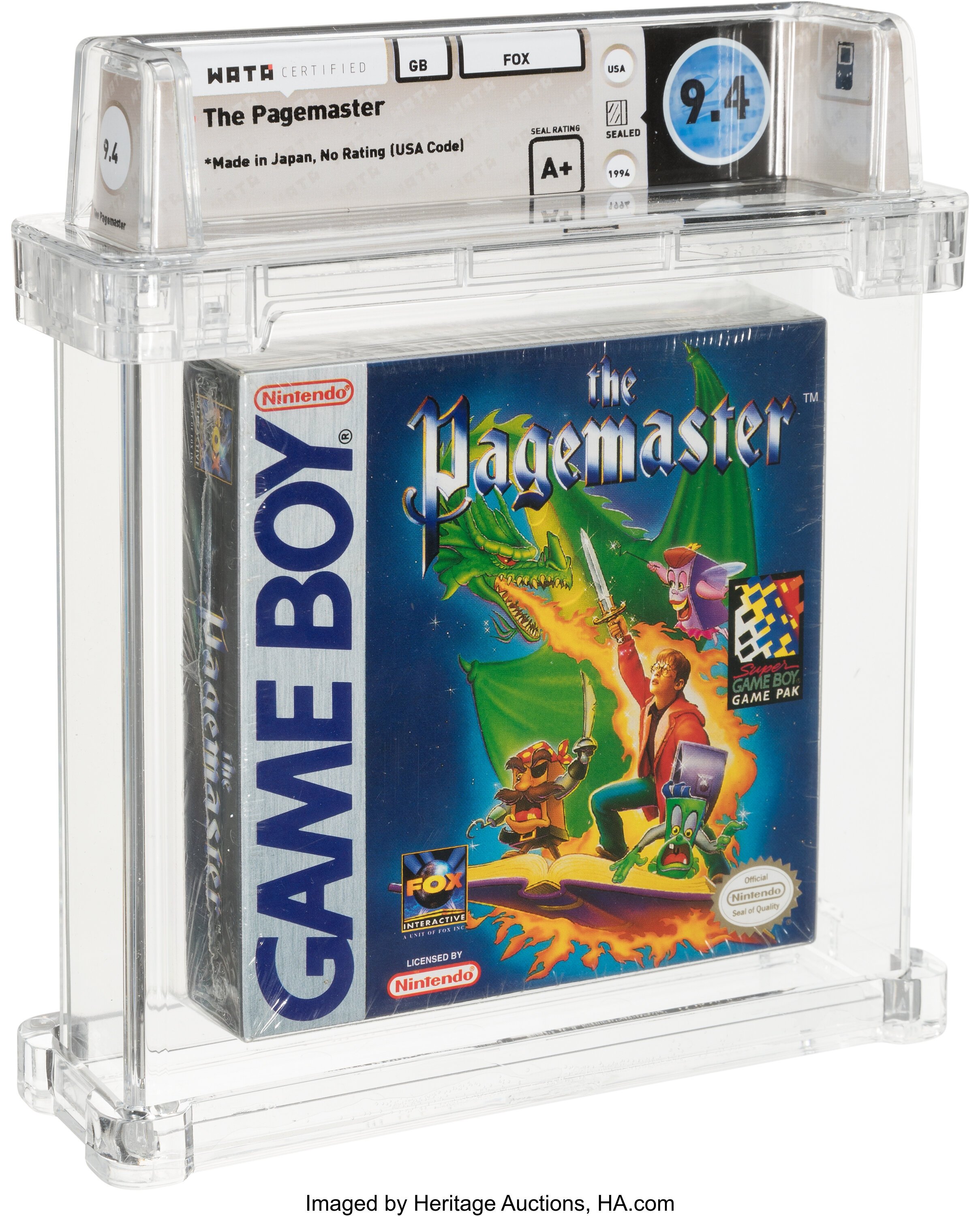 The Pagemaster (Game Boy): PSA Pop Report & Prices