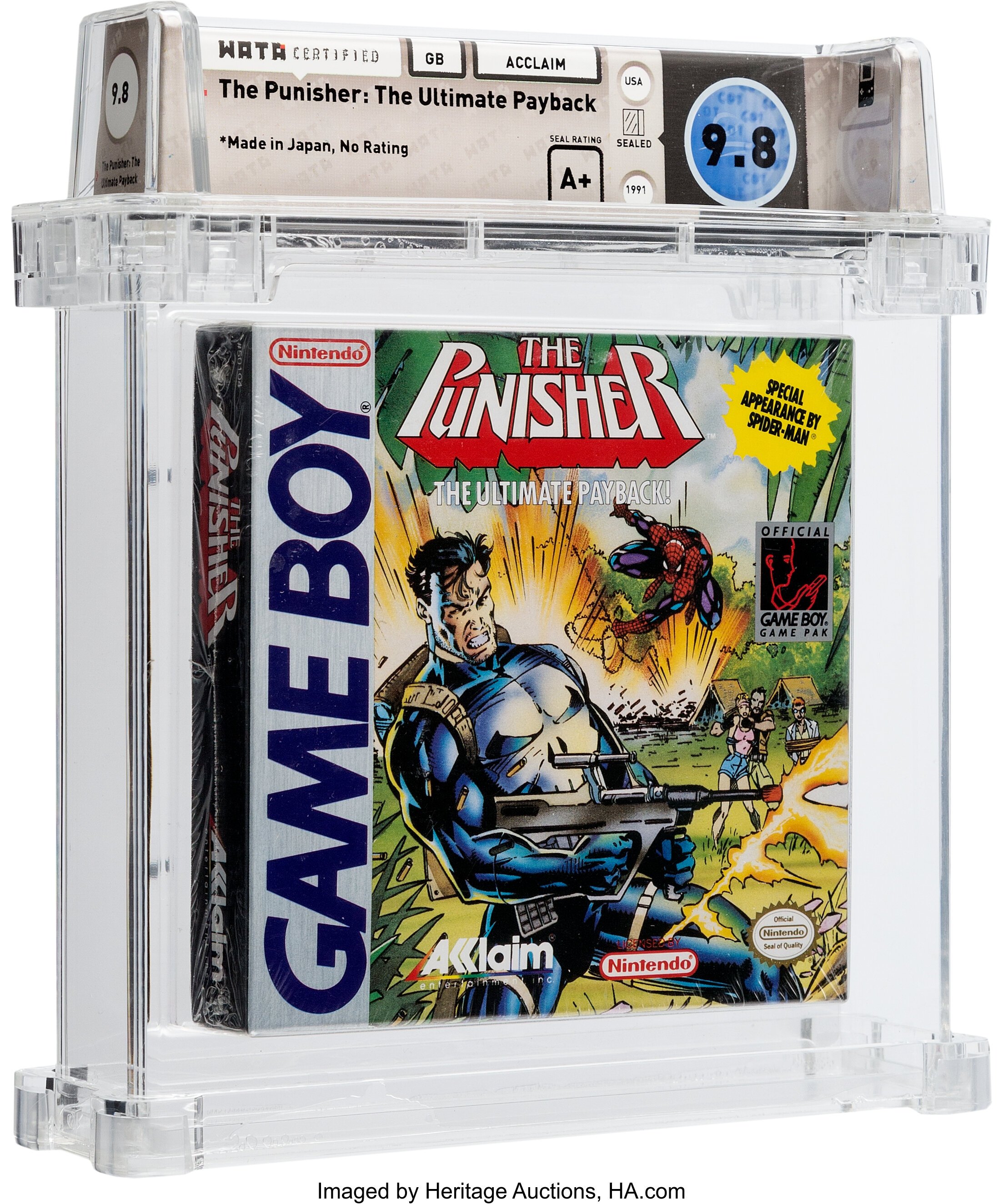 The Punisher: The Ultimate Payback! (Game Boy) — Pop Report