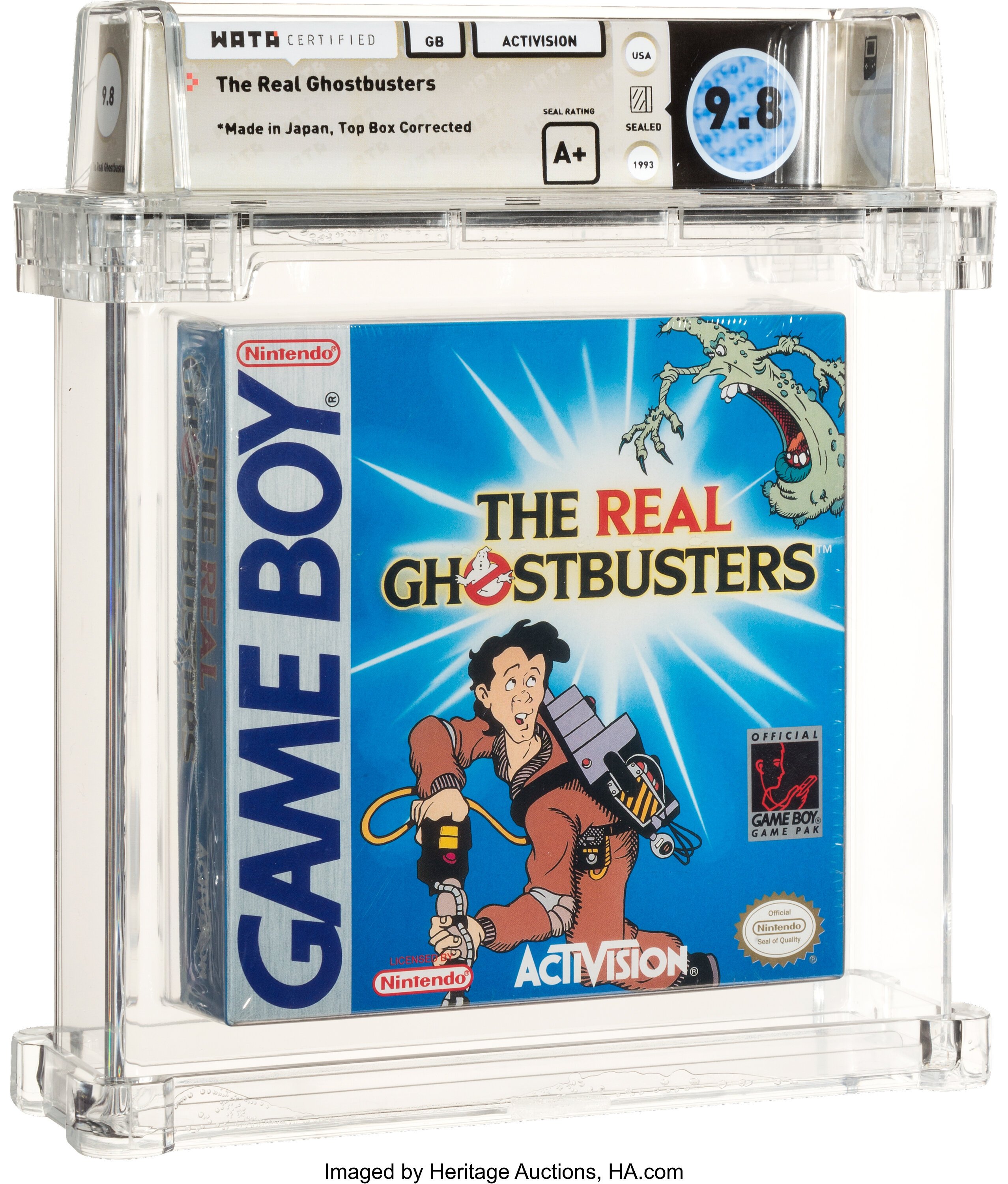 The Real Ghostbusters (Game Boy): PSA Pop Report & Prices