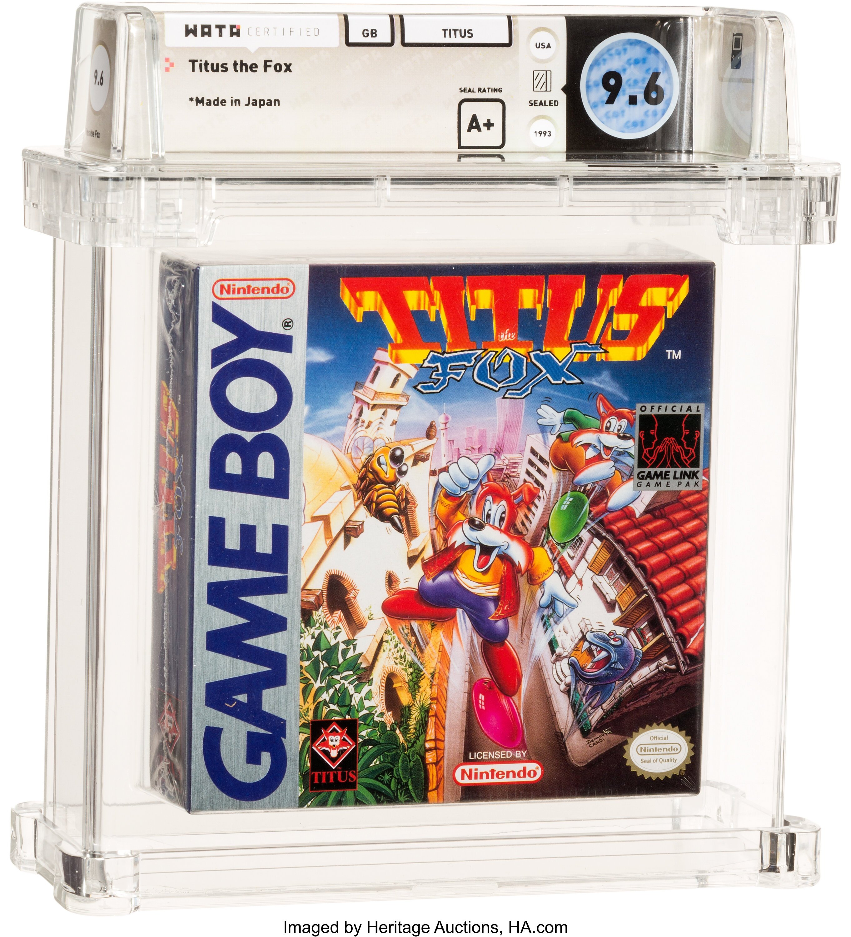 Titus the Fox (Game Boy): PSA Pop Report & Prices