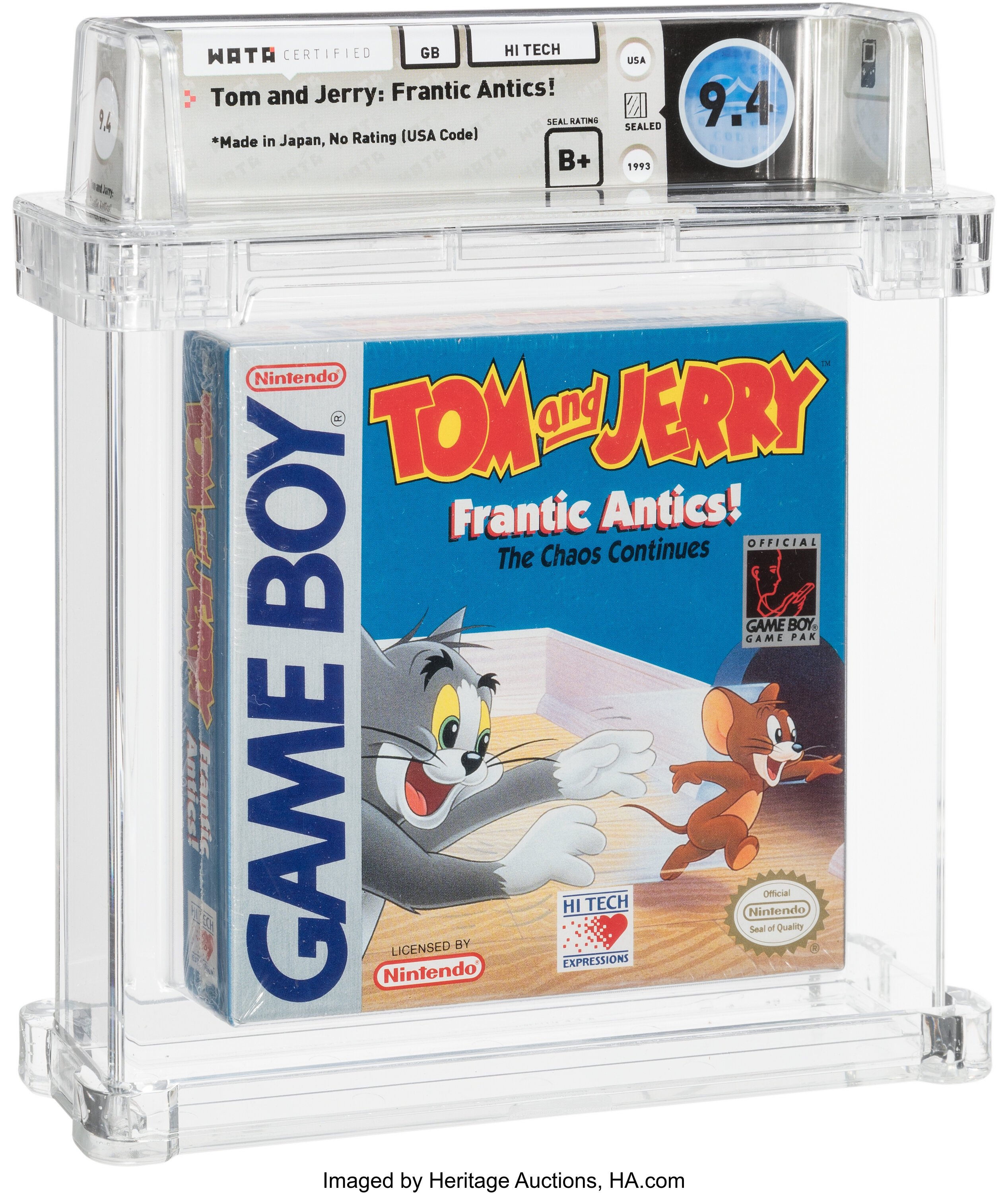 Tom and Jerry: Frantic Antics! (Game Boy) — PSA Pop & Prices