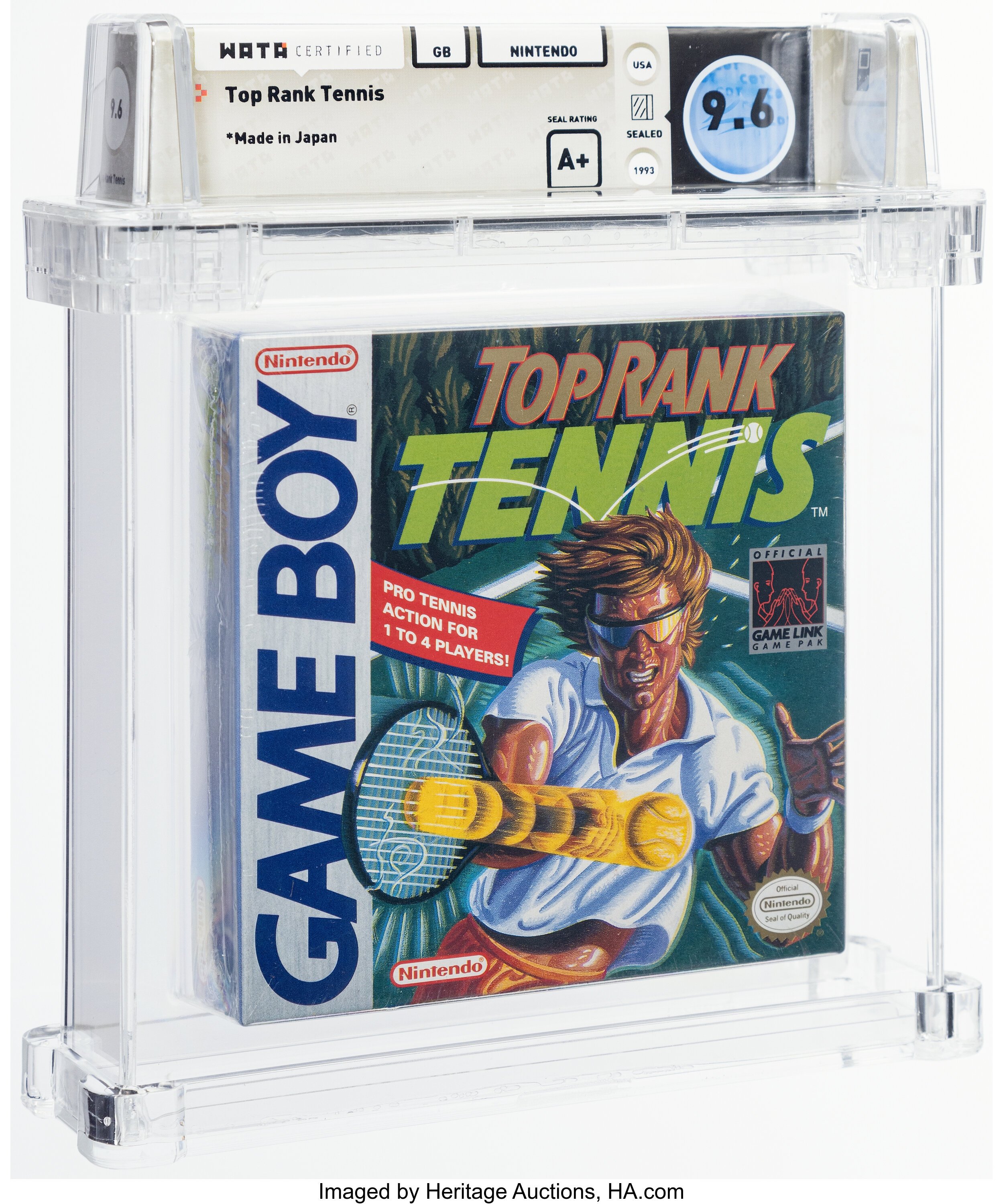 Top Rank Tennis (Game Boy): PSA Pop Report & Prices