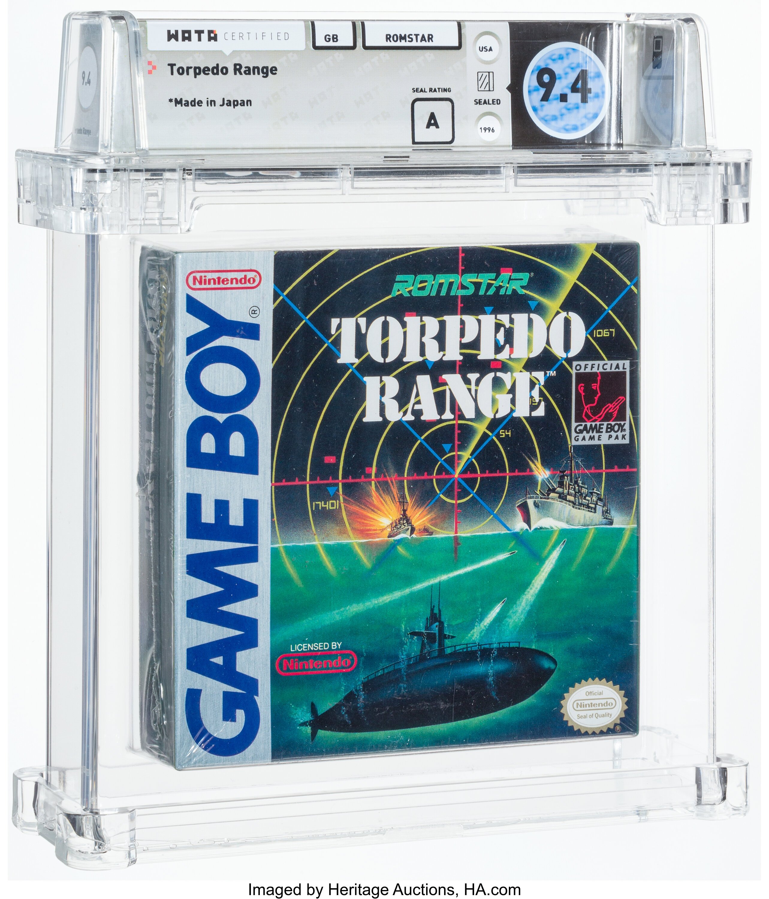 Torpedo Range (Game Boy): PSA Pop Report & Prices