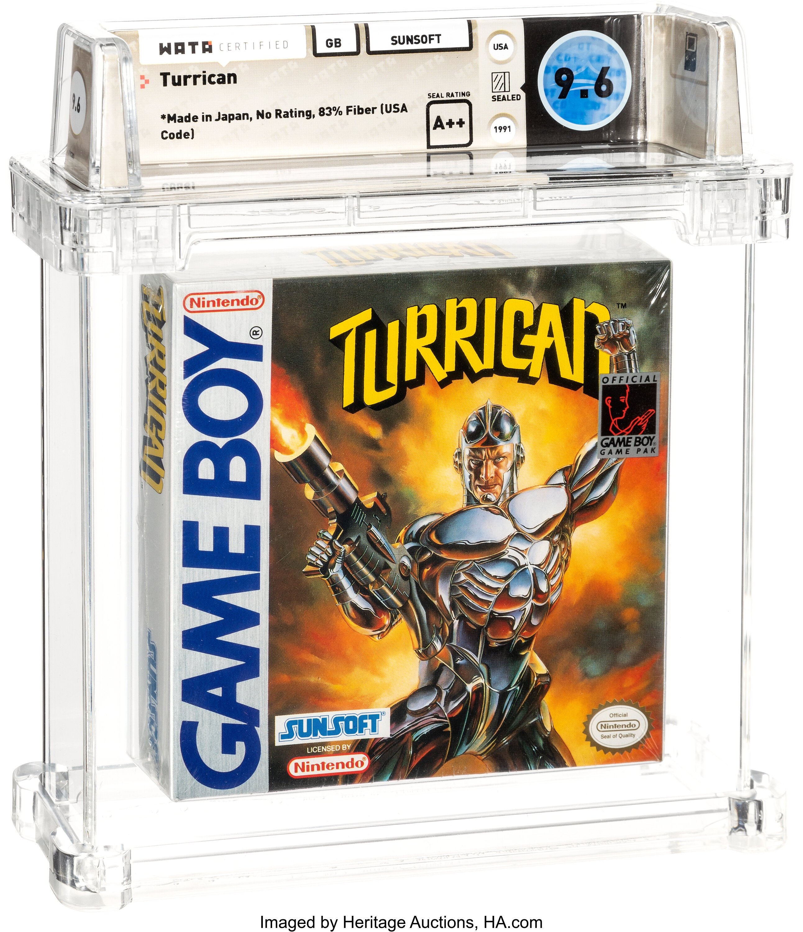 Turrican (Game Boy): PSA Pop Report & Prices