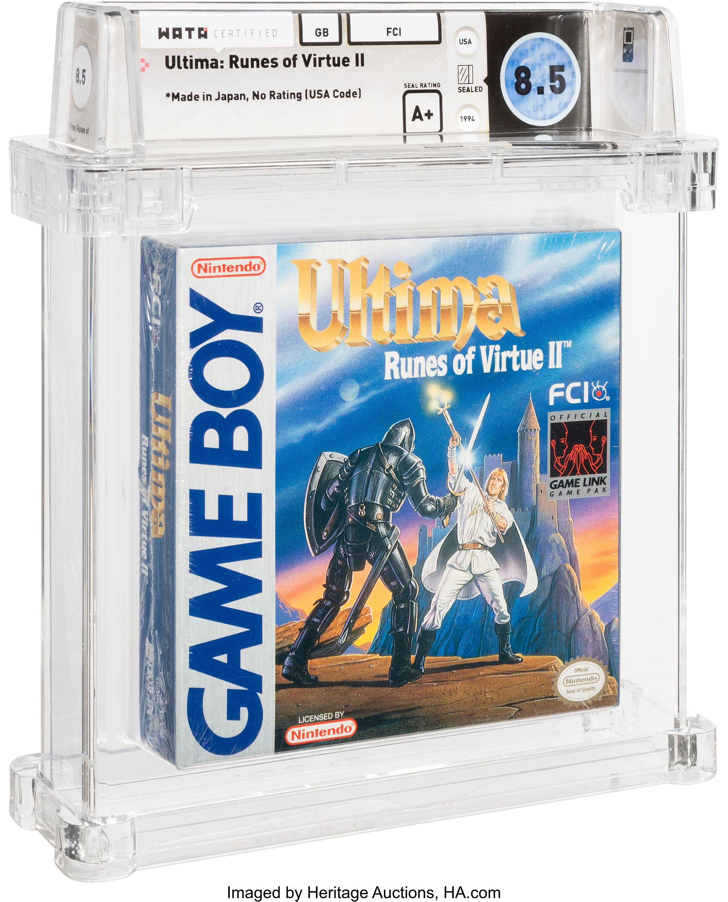Ultima: Runes of Virtue II (Game Boy) — PSA Pop & Prices