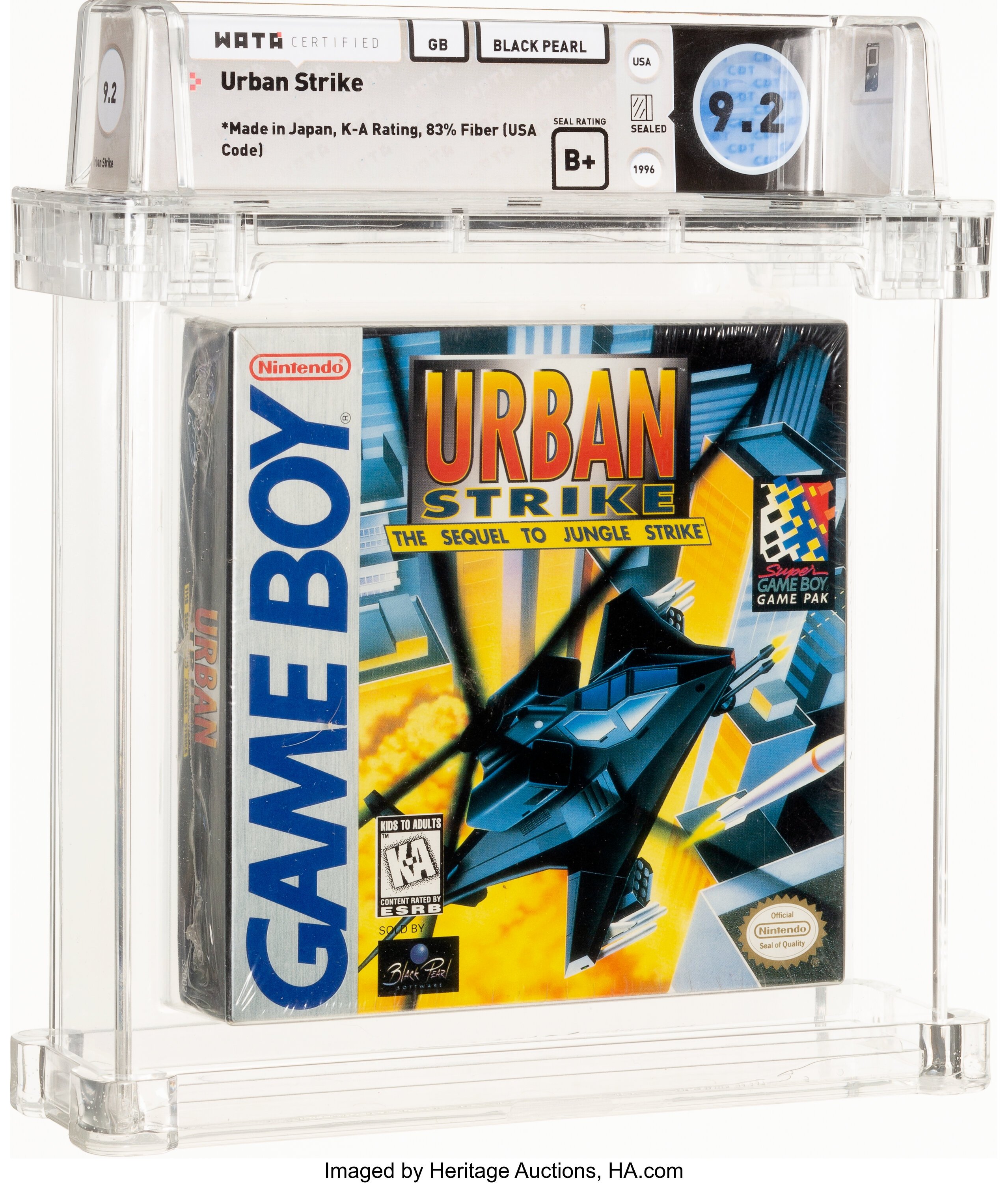 Urban Strike (Game Boy): PSA Pop Report & Prices