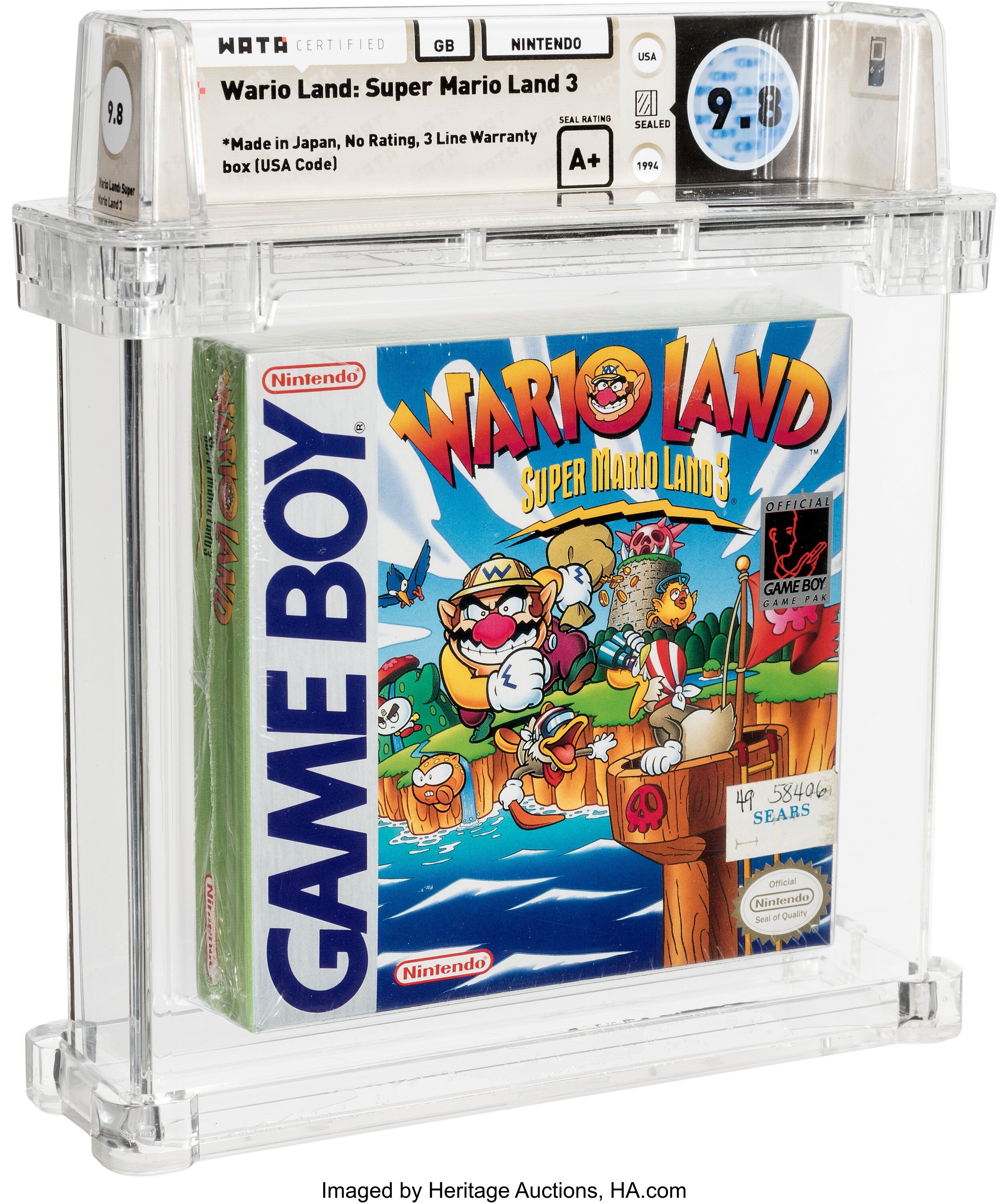 Wario Land: Super Mario Land 3 (Game Boy) — PSA Pop & Prices