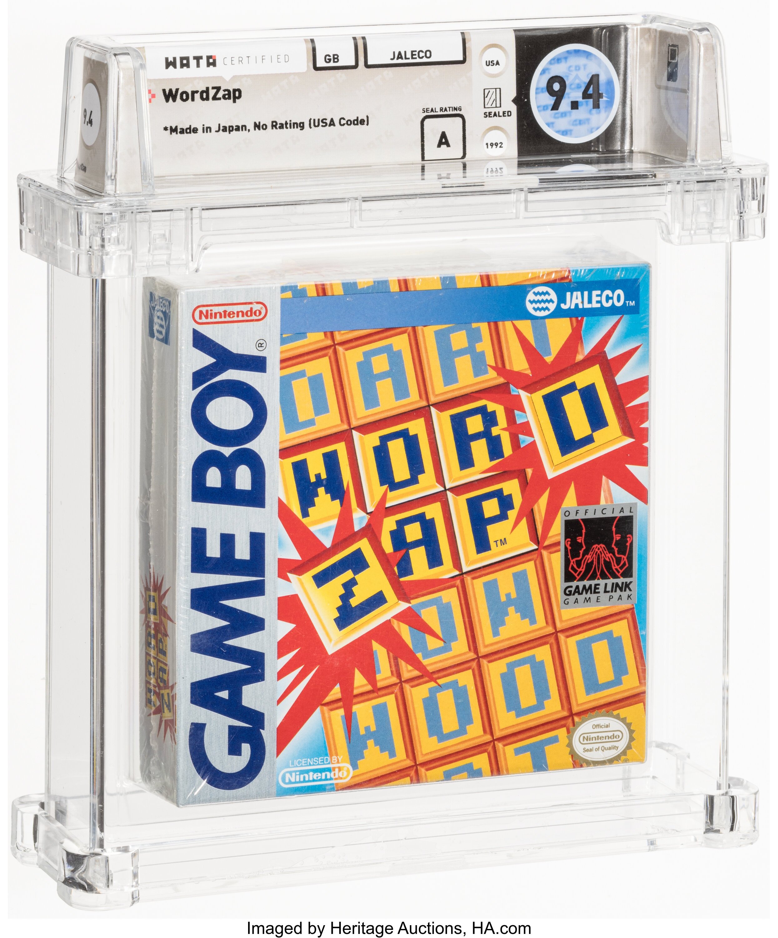 WordZap (Game Boy): PSA Pop Report & Prices