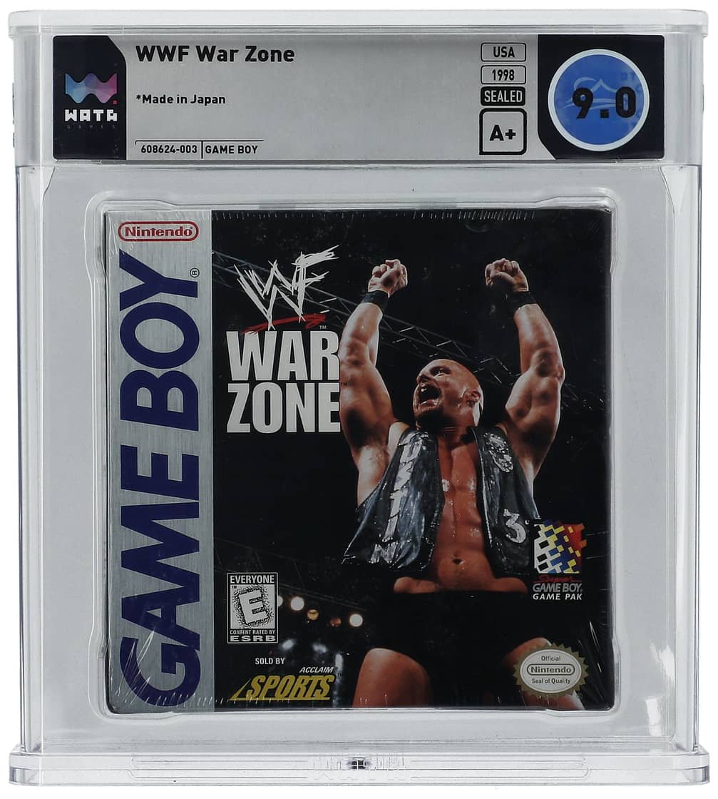 WWF War Zone (Game Boy): PSA Pop Report & Prices