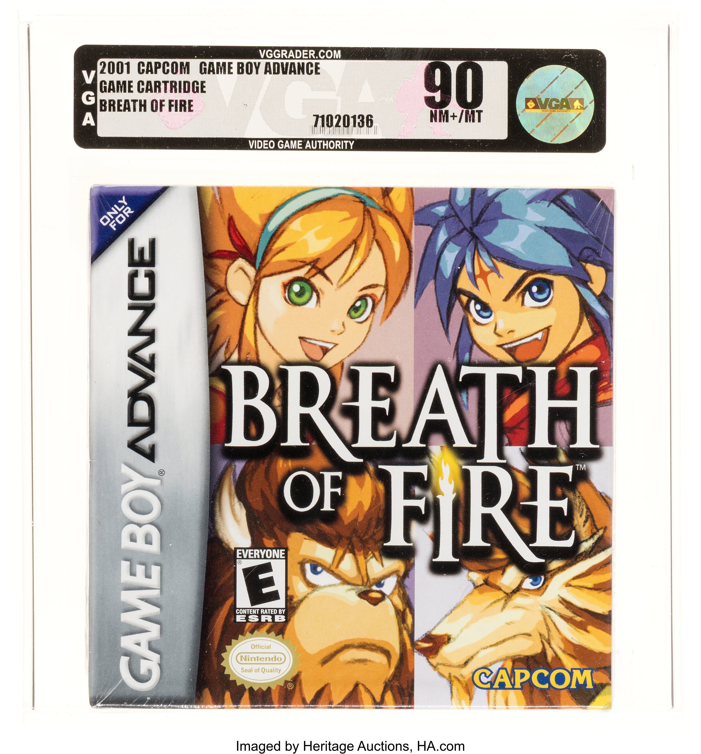 Breath of Fire (GBA): PSA Pop Report & Prices