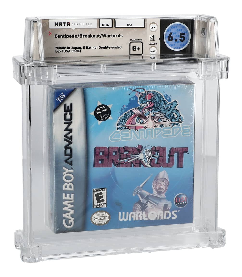 Centipede / Breakout / Warlords (GBA): PSA Pop & Prices