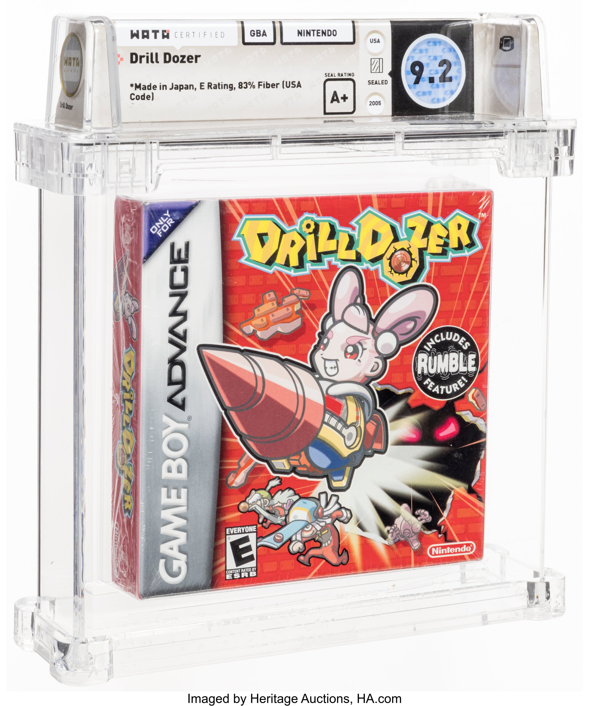 Drill Dozer (GBA): PSA Pop Report & Prices