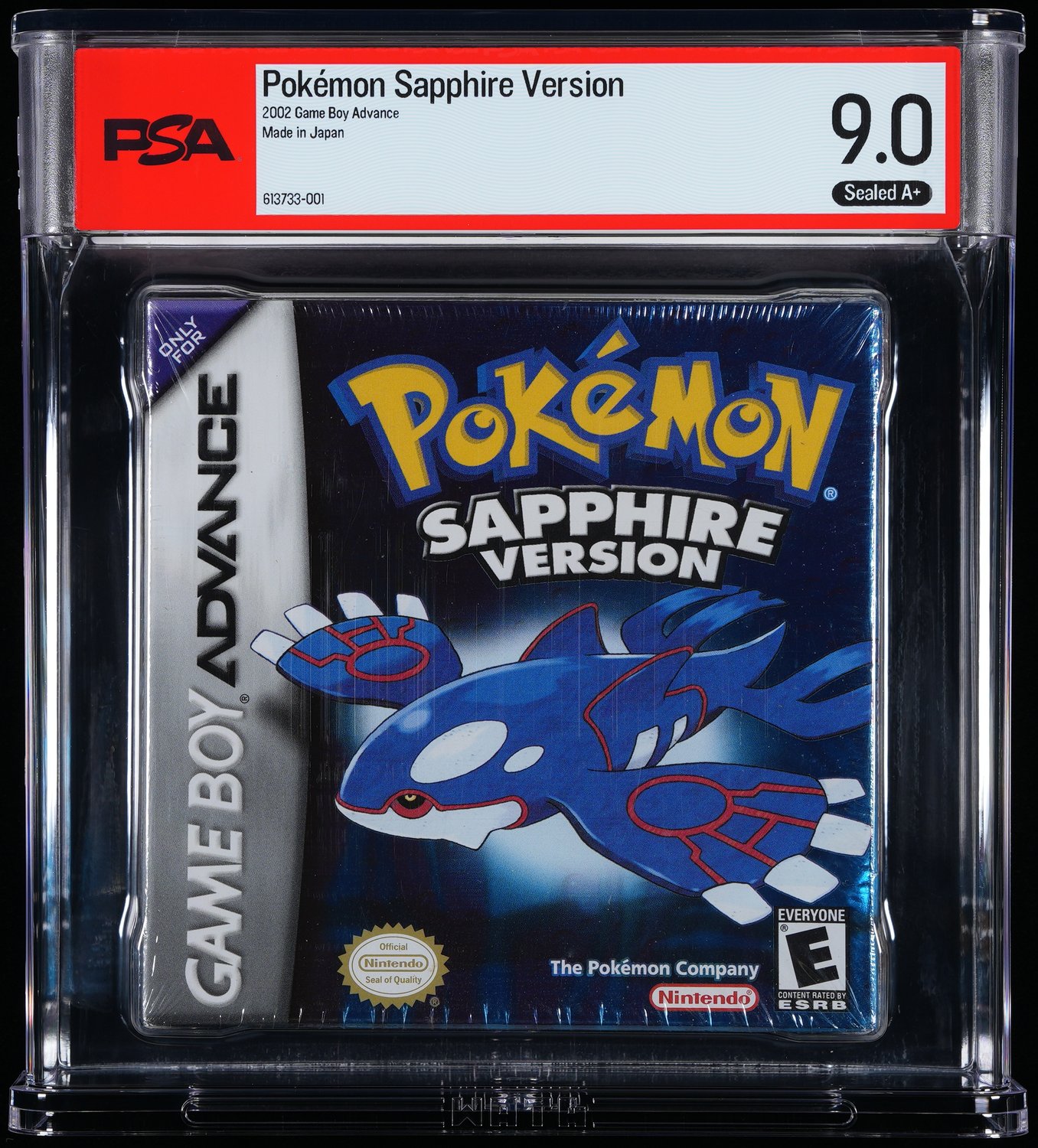 Pokémon Sapphire Version (GBA): PSA Pop Report & Prices