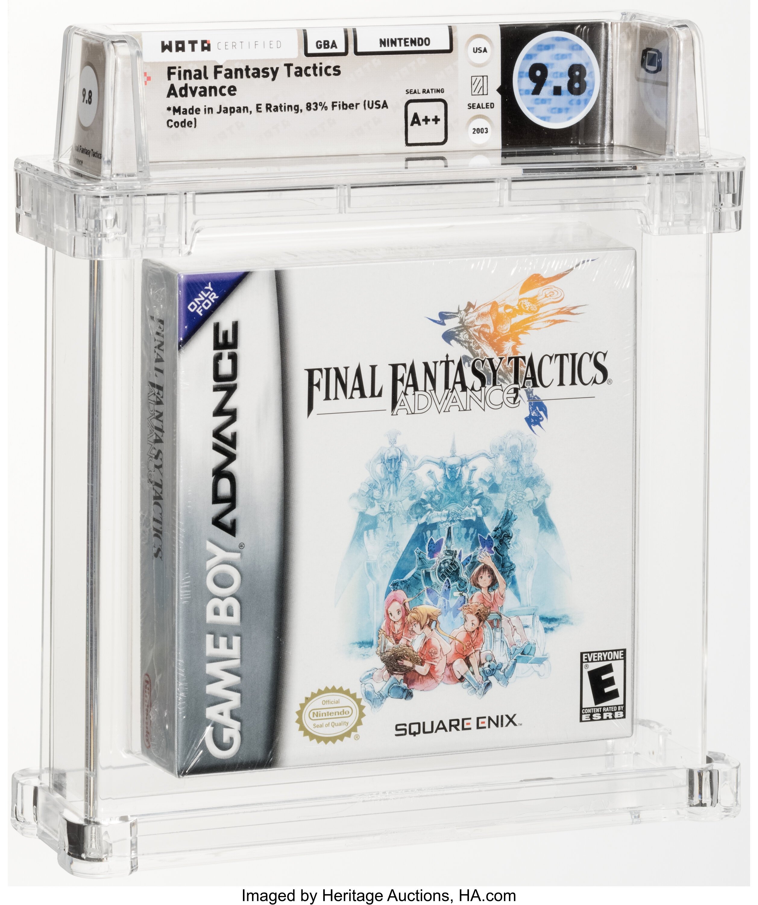 Final Fantasy Tactics Advance (GBA): PSA Pop Report & Prices