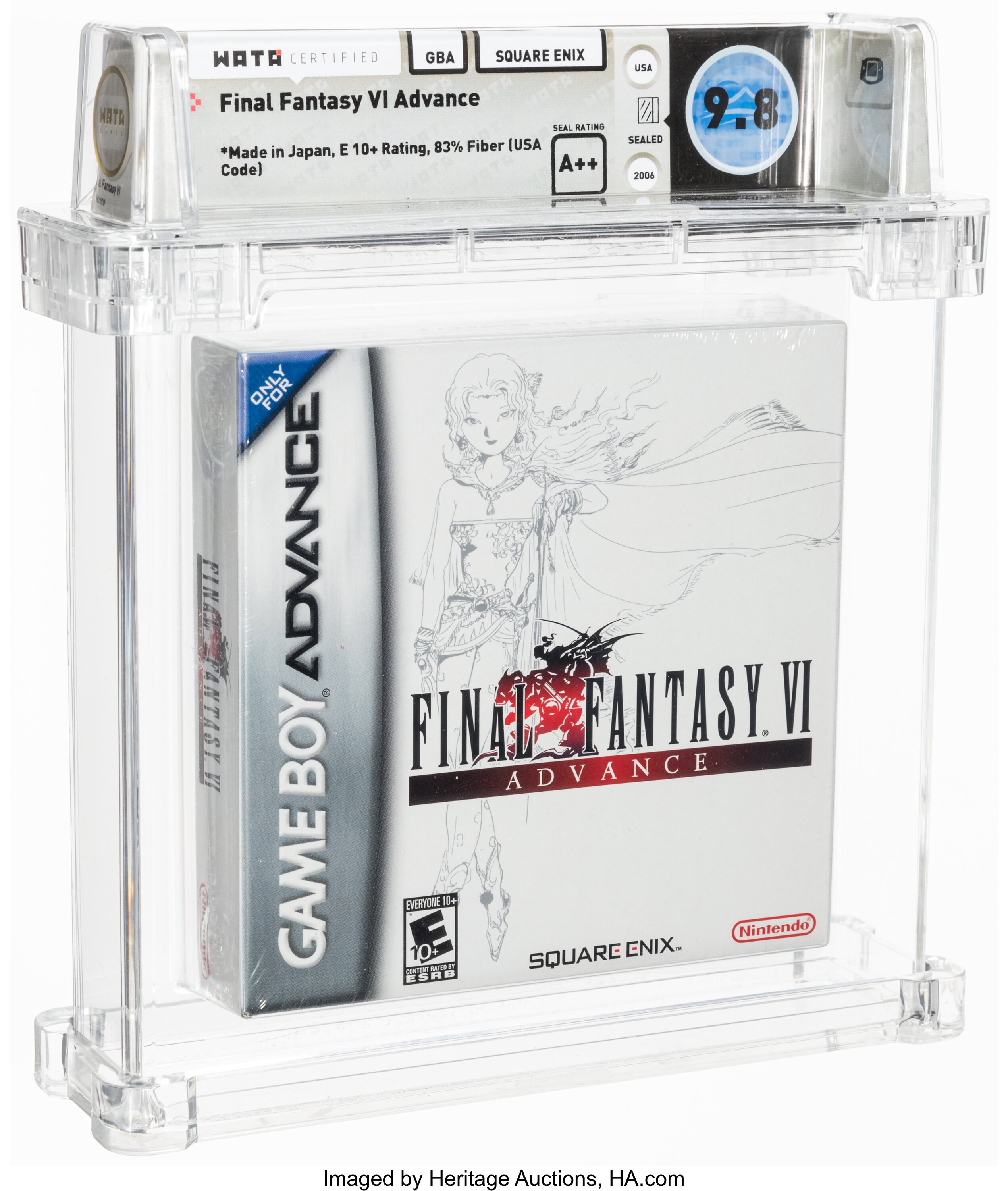 Final Fantasy VI Advance (GBA): PSA Pop Report & Prices