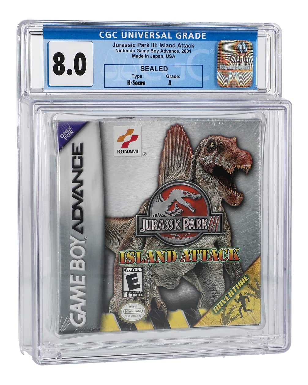 Jurassic Park III: Island Attack (GBA) — PSA Pop & Prices