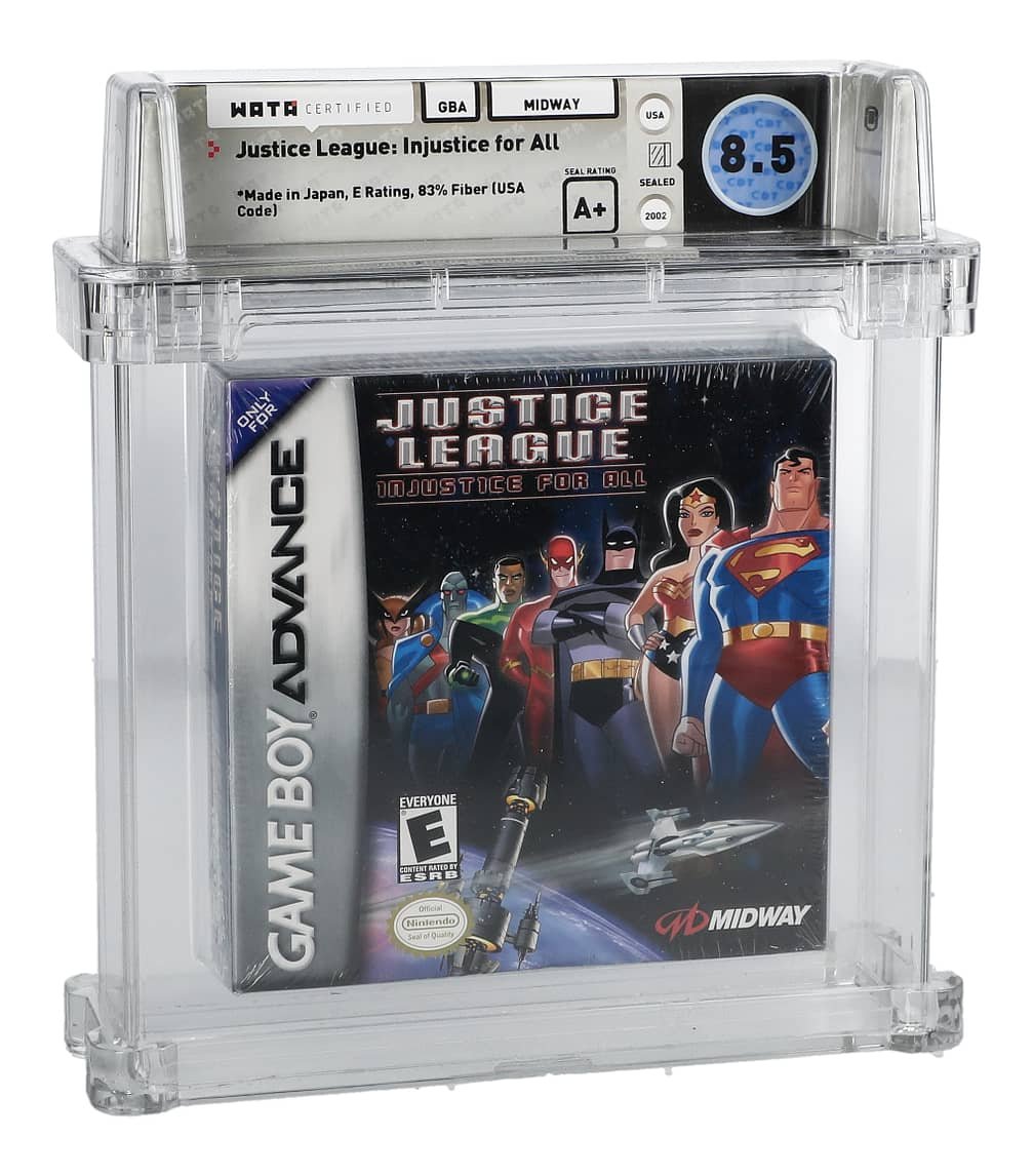 Justice League: Injustice for All (GBA) — PSA Pop & Prices