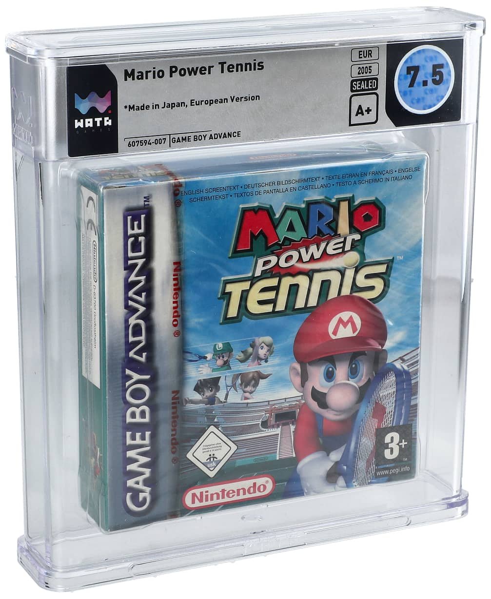 Mario Power Tennis (GBA): PSA Pop Report & Prices