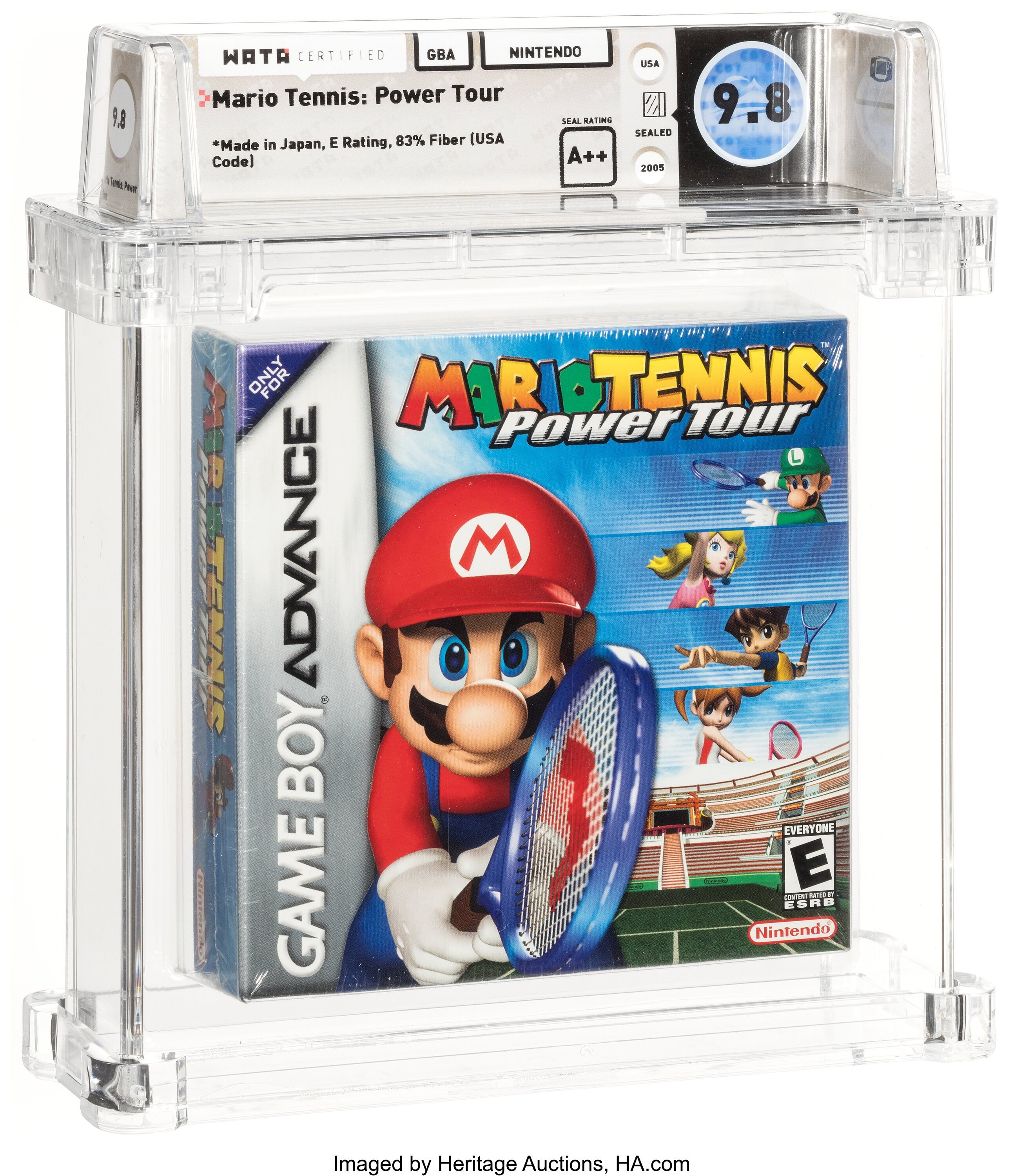 Mario Tennis: Power Tour (GBA) — PSA Pop Report & Prices