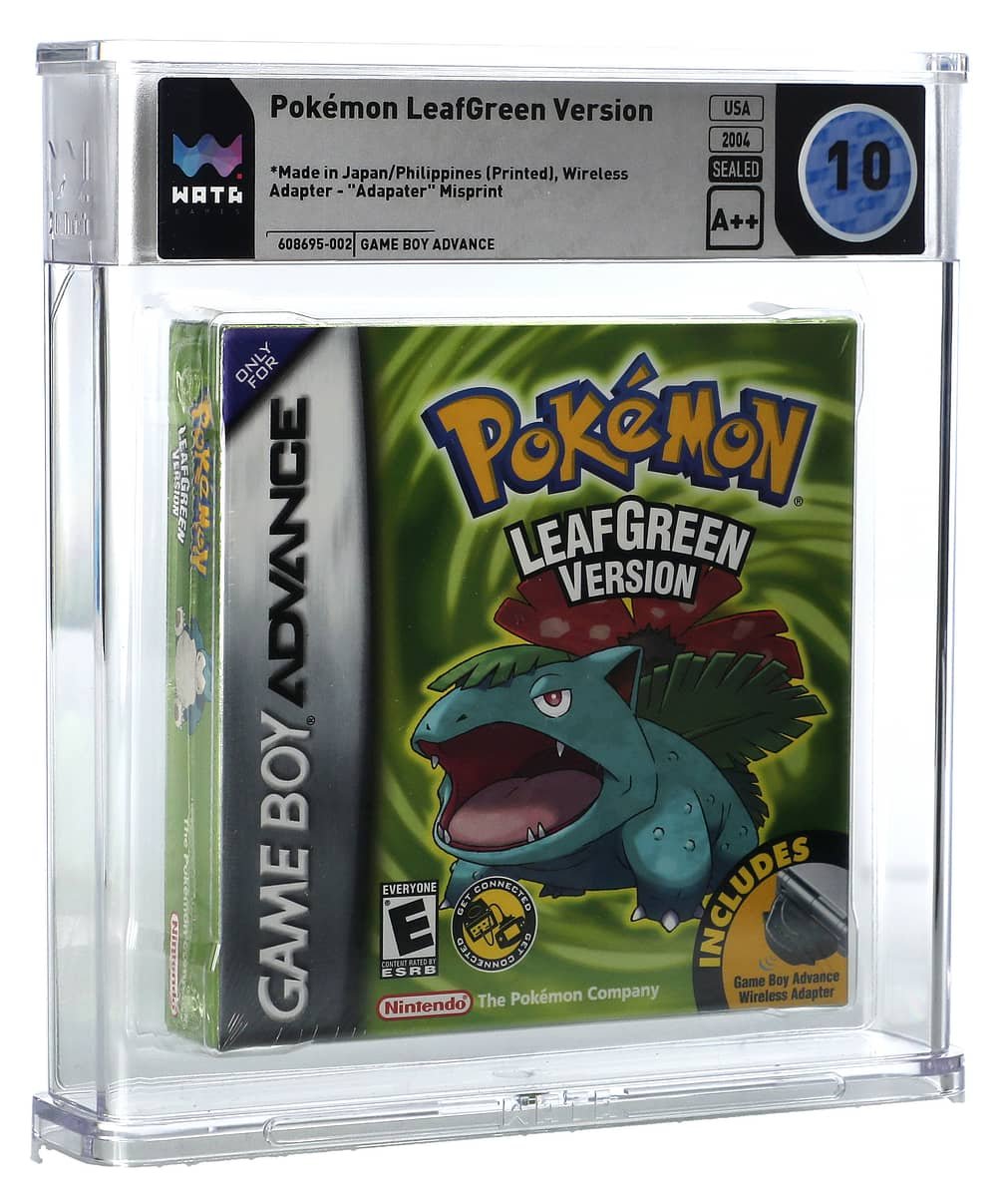 Pokémon LeafGreen Version (GBA): PSA Pop Report & Prices