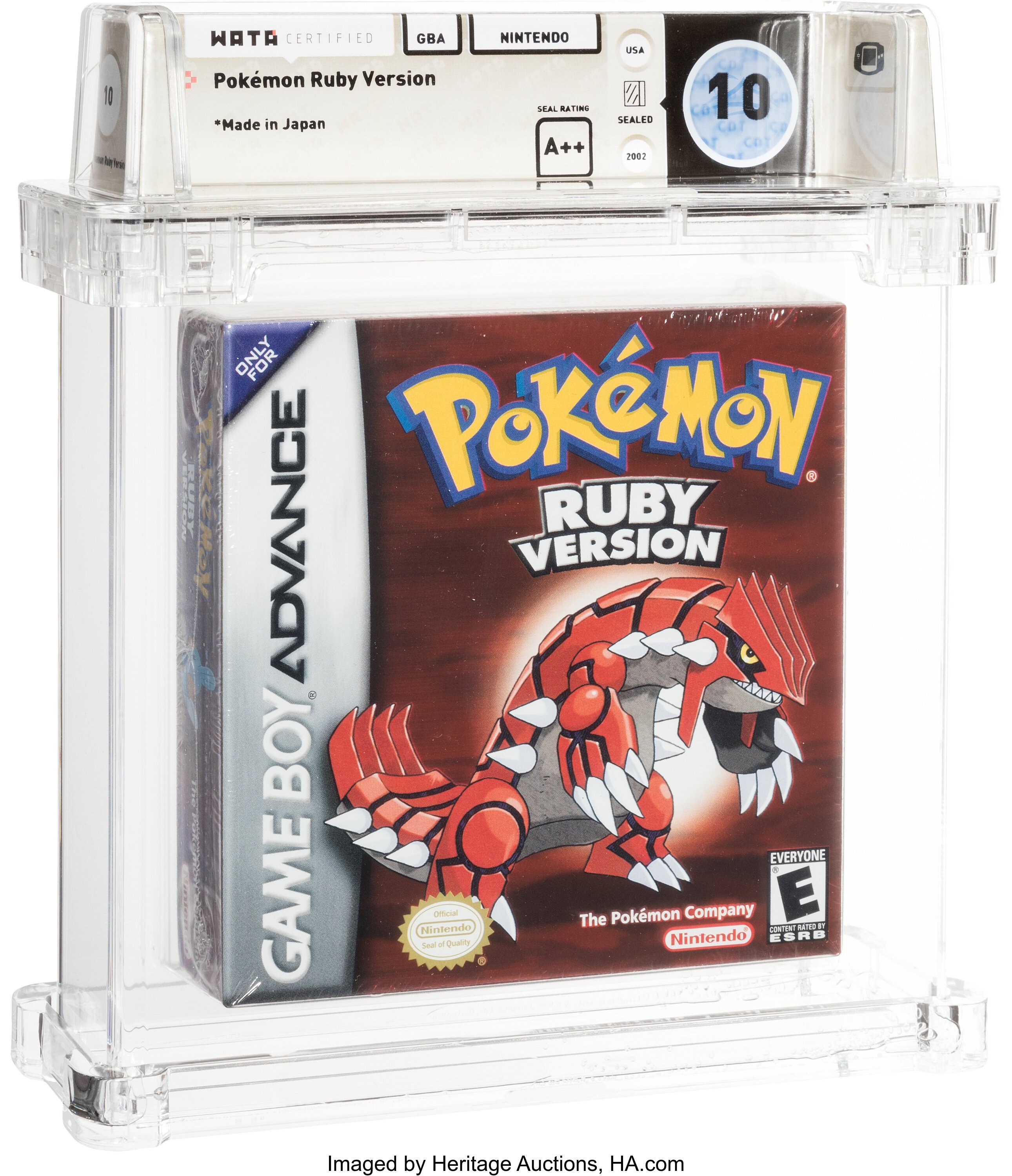 Pokémon Ruby Version (GBA): PSA Pop Report & Prices