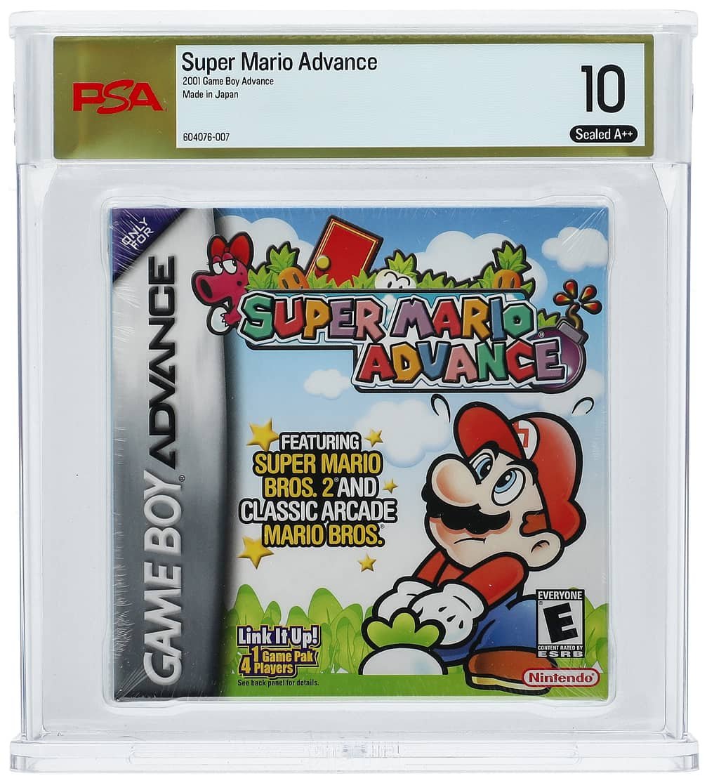 Super Mario Advance (GBA): PSA Pop Report & Prices