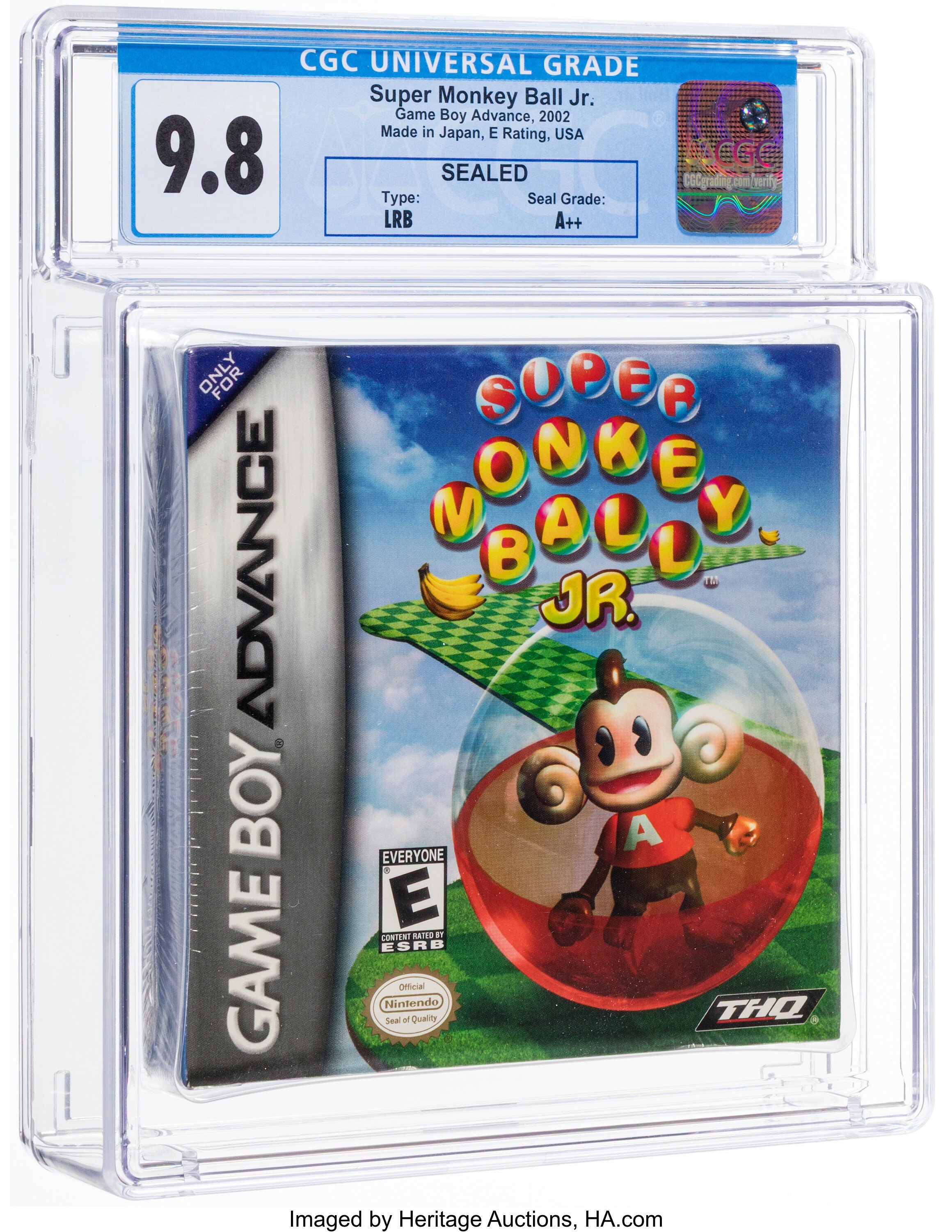 Super Monkey Ball Jr. (GBA): PSA Pop Report & Prices