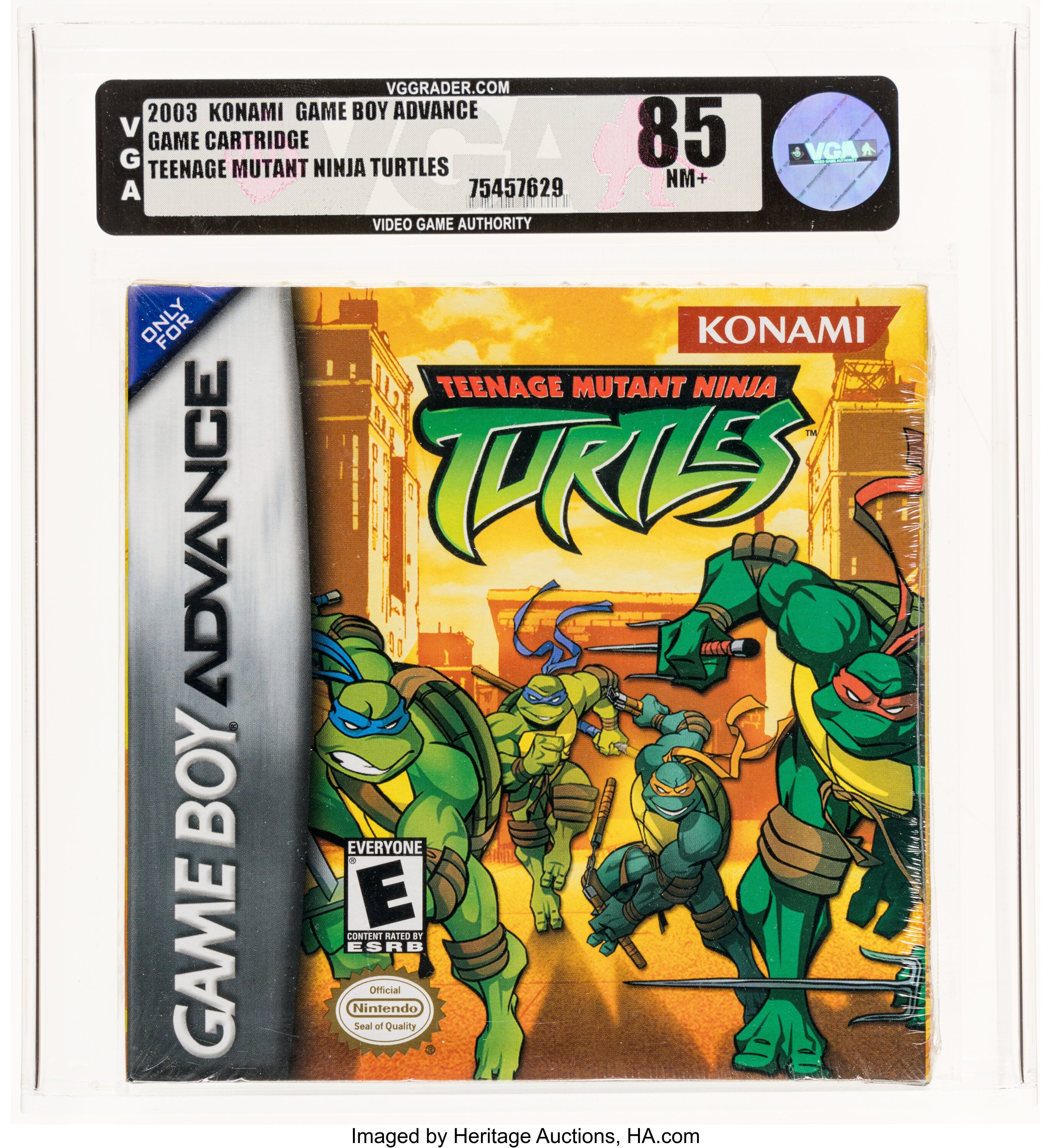 Teenage Mutant Ninja Turtles (GBA): PSA Pop Report & Prices