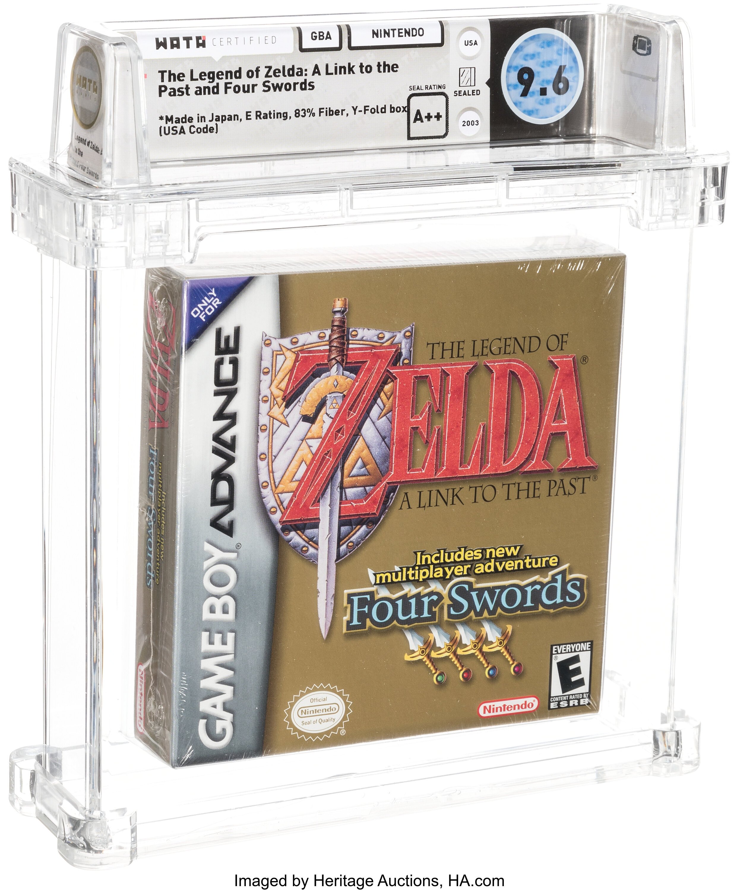 The Legend of Zelda: A Link to the Past and Four Swords (GBA)
