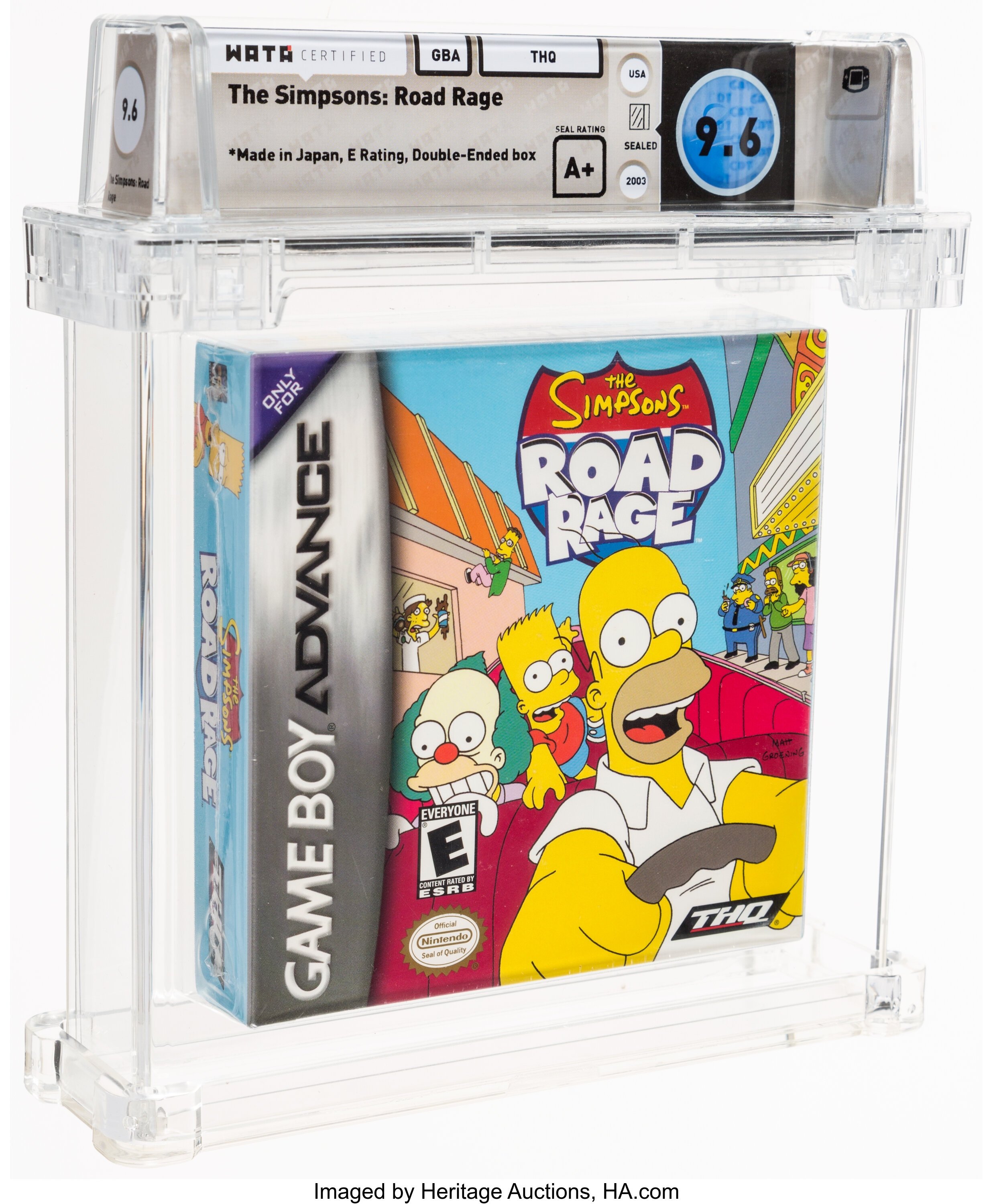 The Simpsons: Road Rage (GBA) — PSA Pop Report & Prices