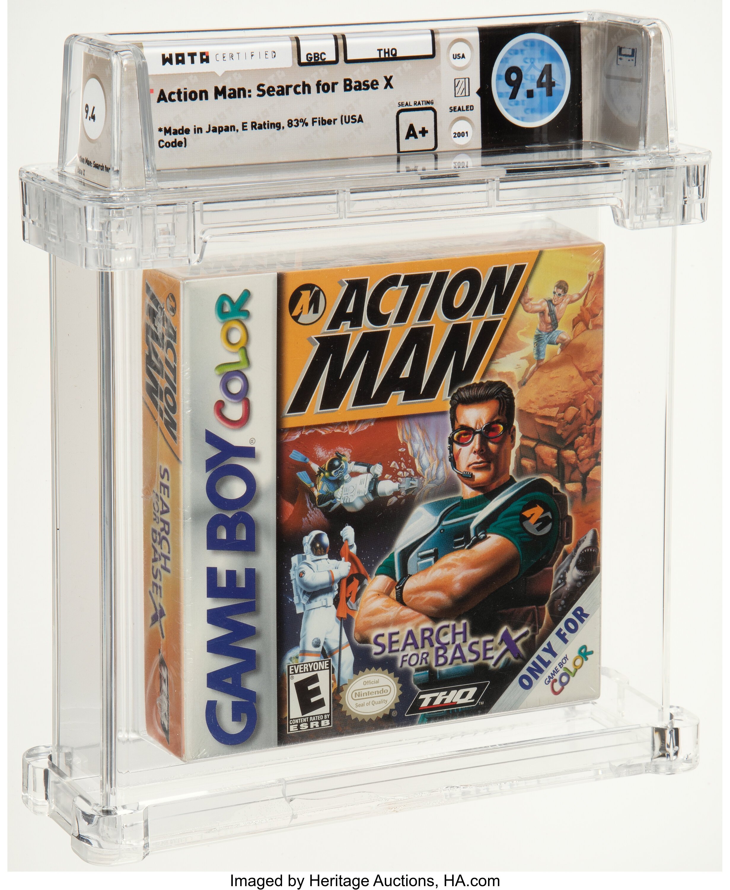 Action Man: Search for Base X (GBC) — PSA Pop & Prices