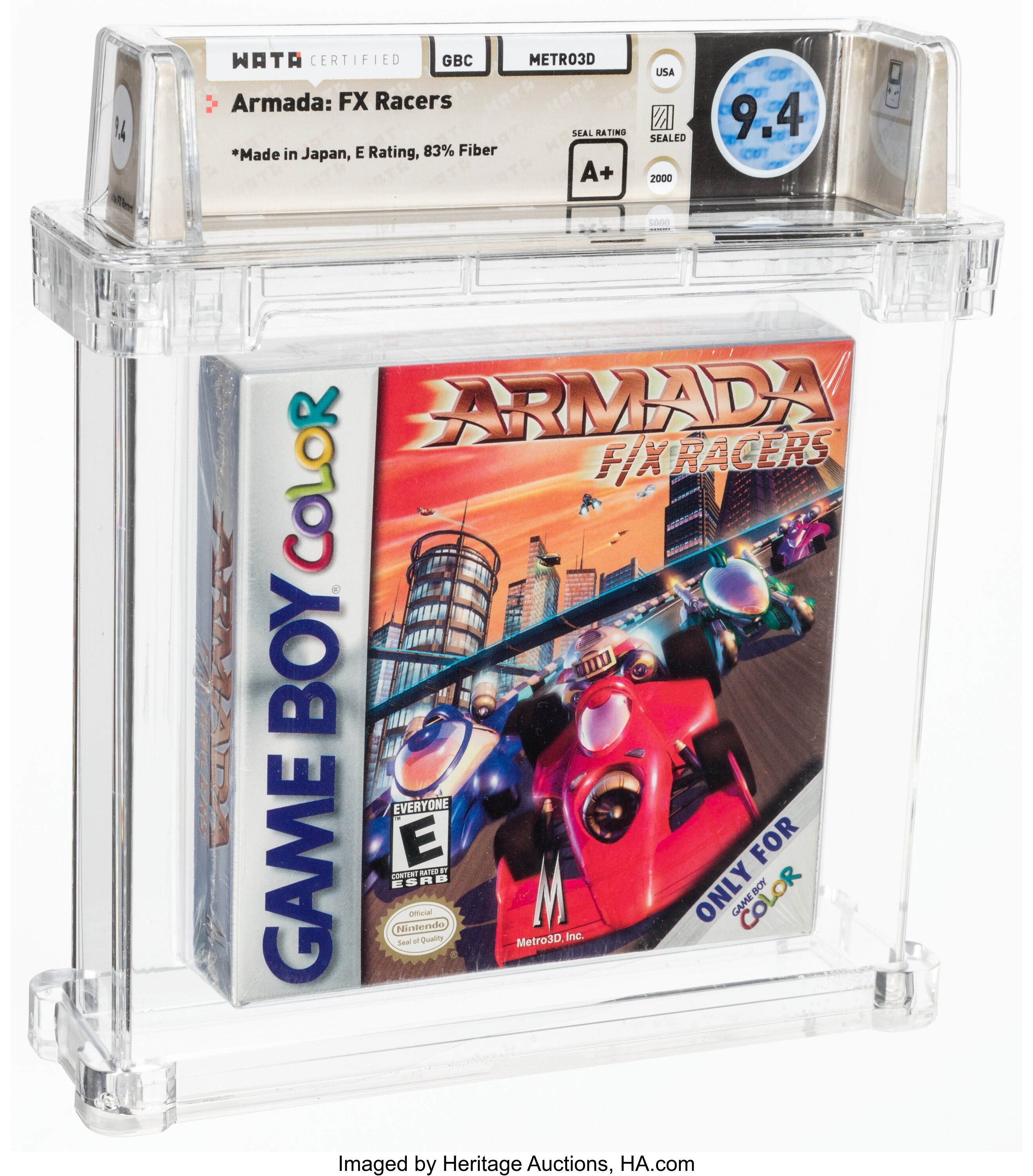 Armada: FX Racers (GBC) — PSA Pop Report & Prices