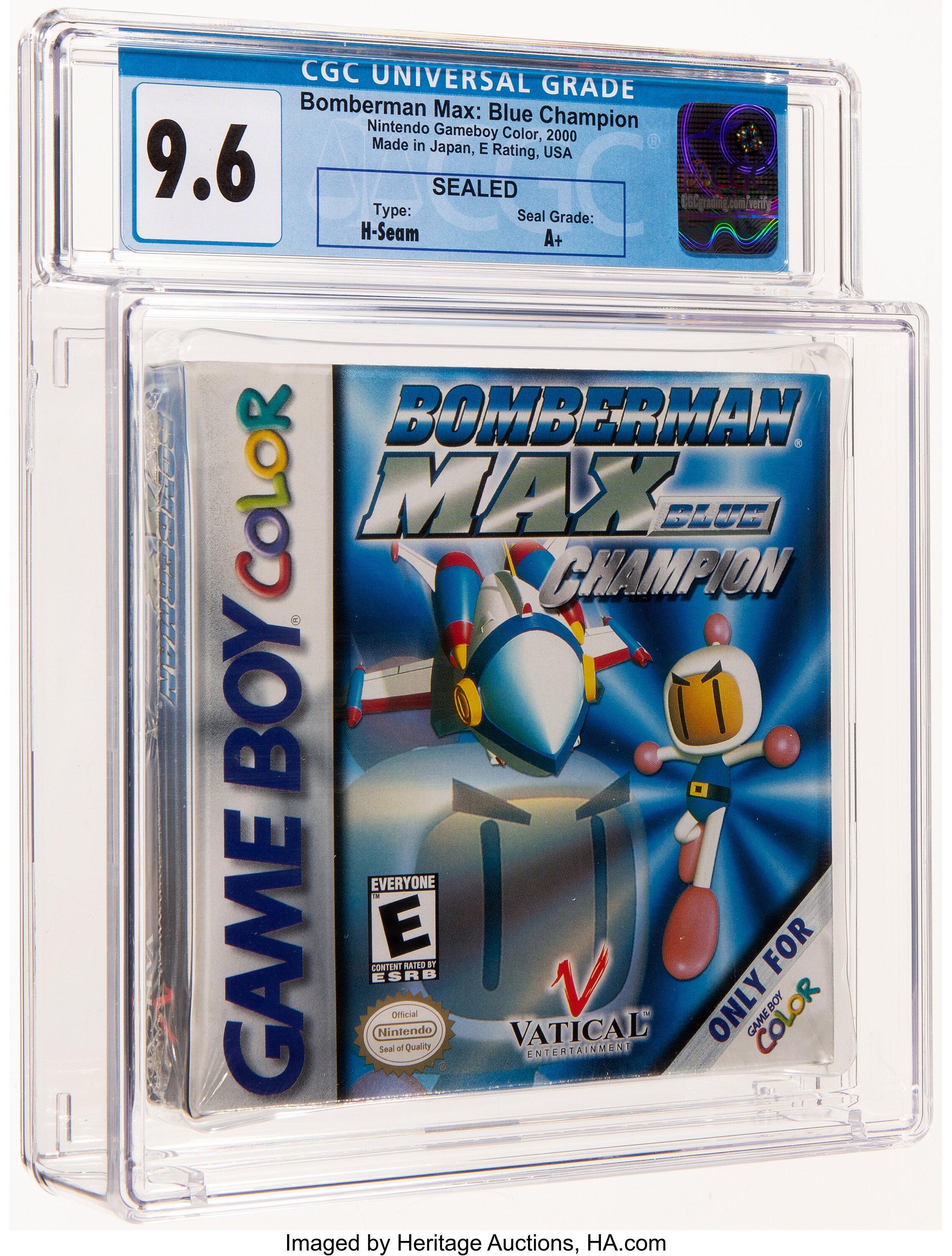 Bomberman Max: Blue Champion (GBC) — PSA Pop Report & Prices