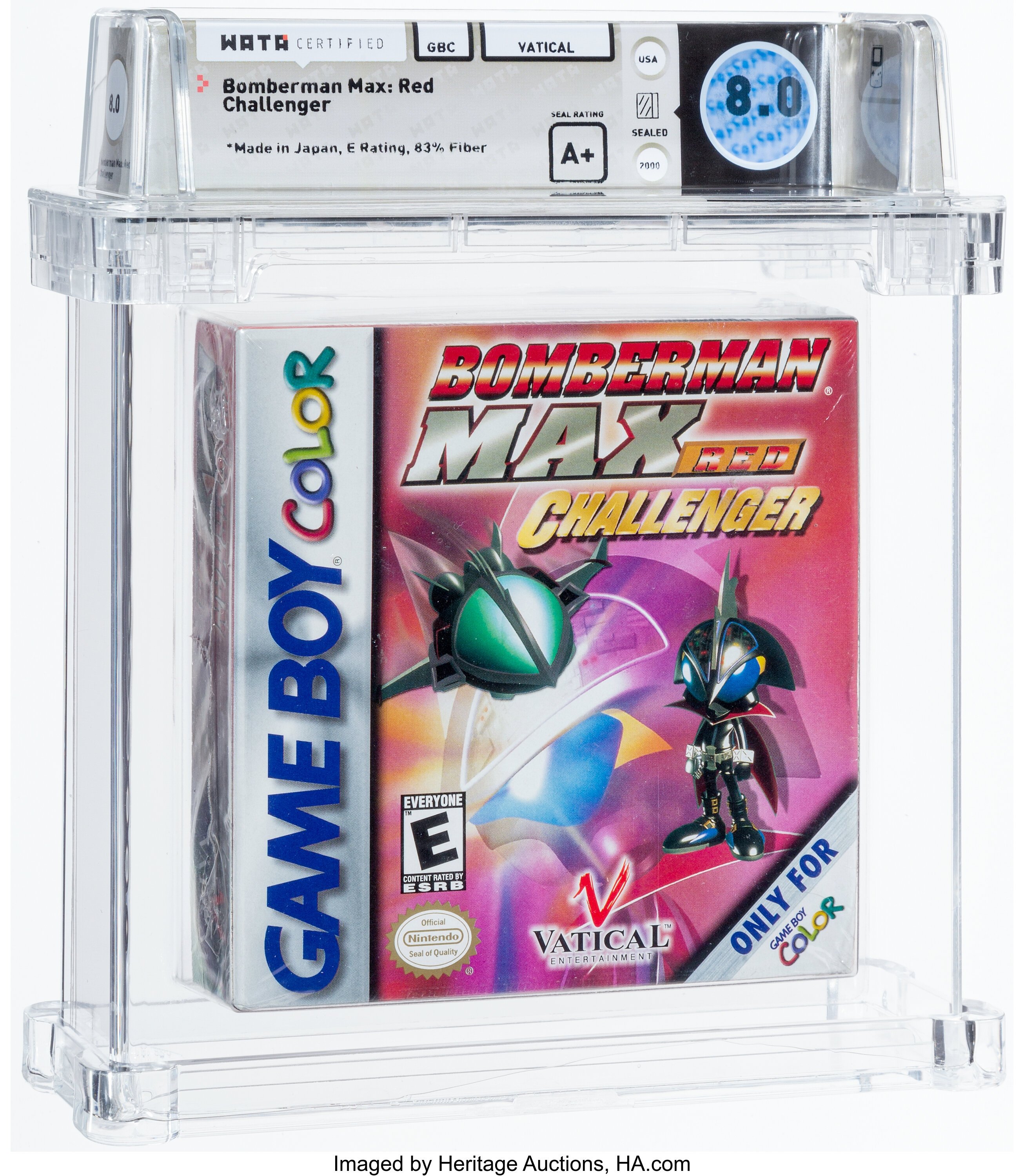 Bomberman Max: Red Challenger (GBC) — PSA Pop & Prices