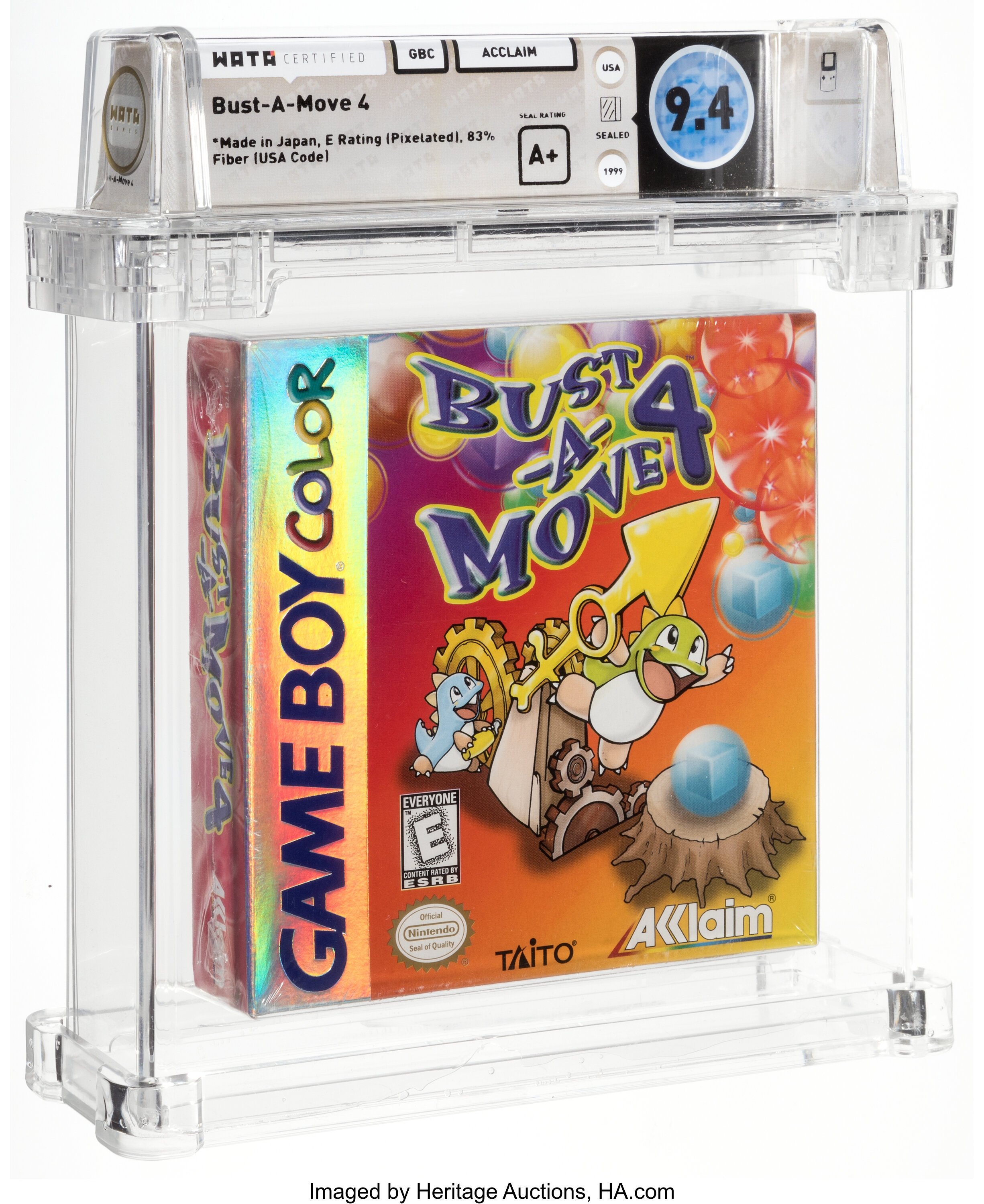 Bust-A-Move 4 (GBC): PSA Pop Report & Prices