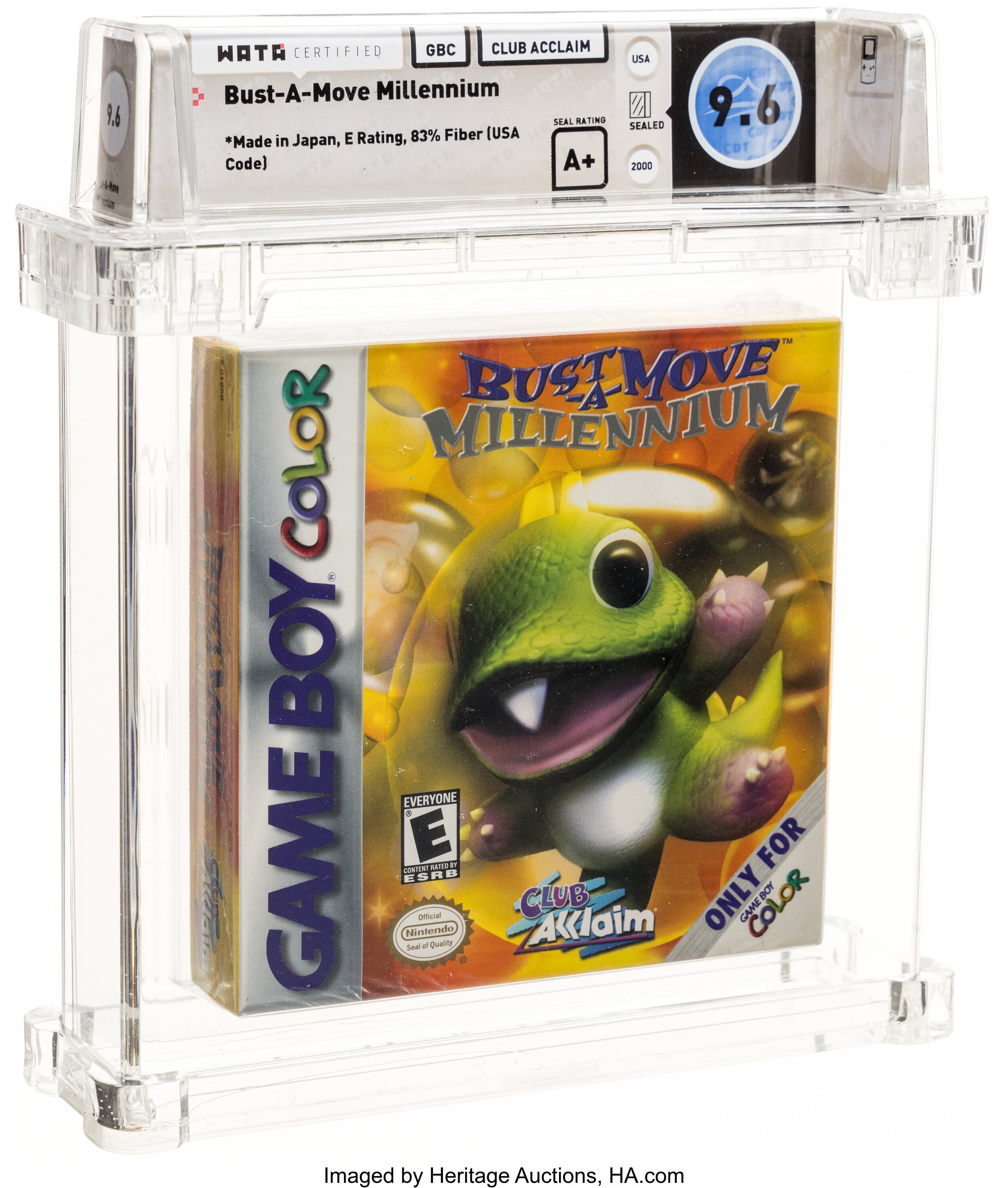 Bust-A-Move Millennium (GBC): PSA Pop Report & Prices
