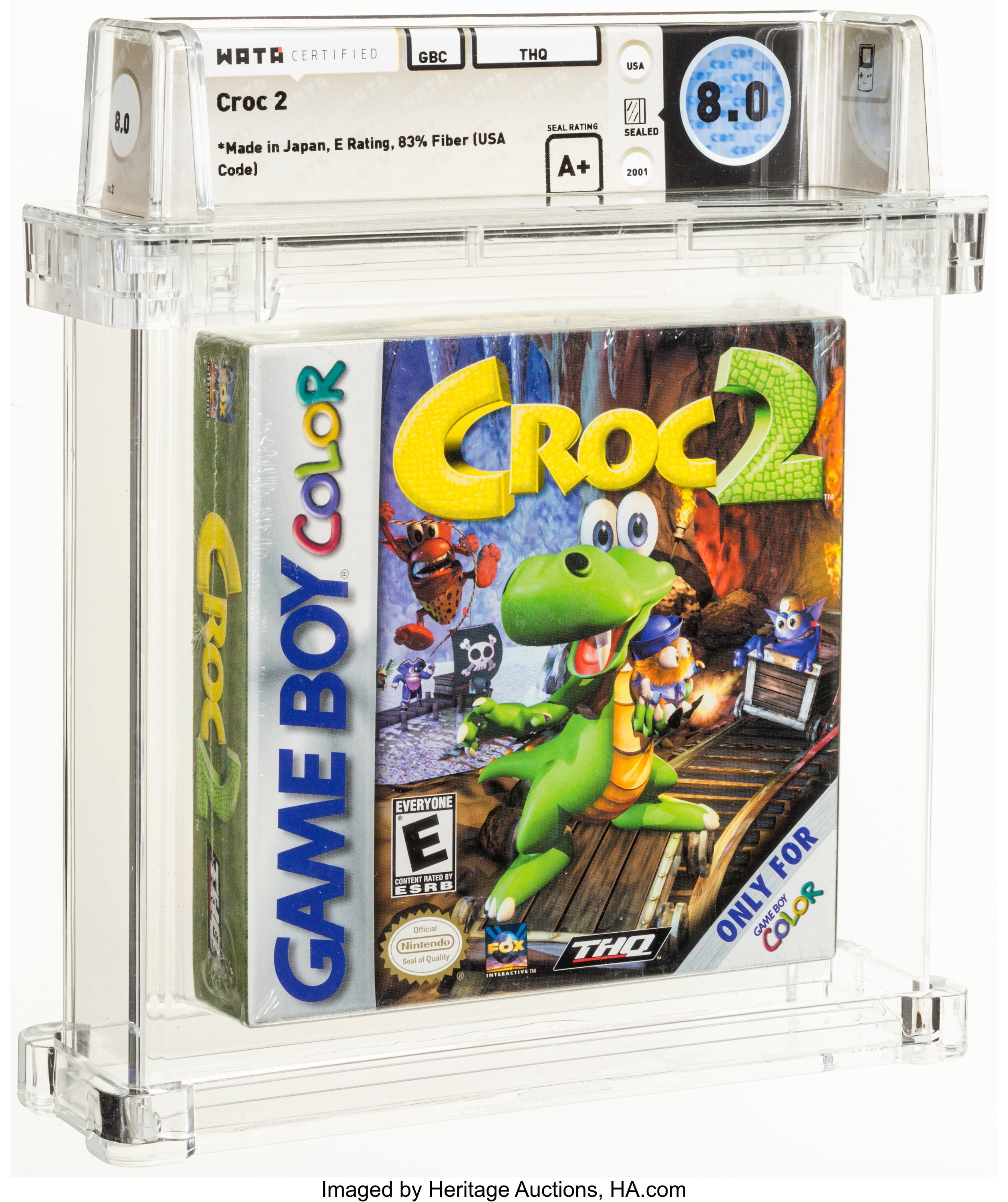 Croc 2 (GBC): PSA Pop Report & Prices