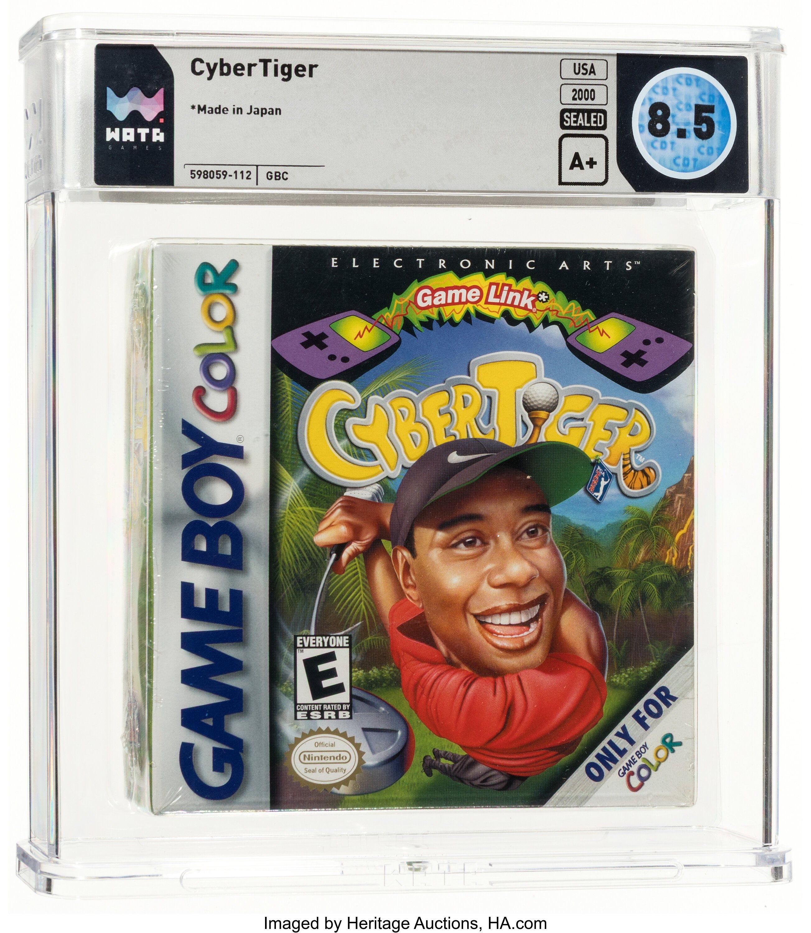 CyberTiger (GBC): PSA Pop Report & Prices
