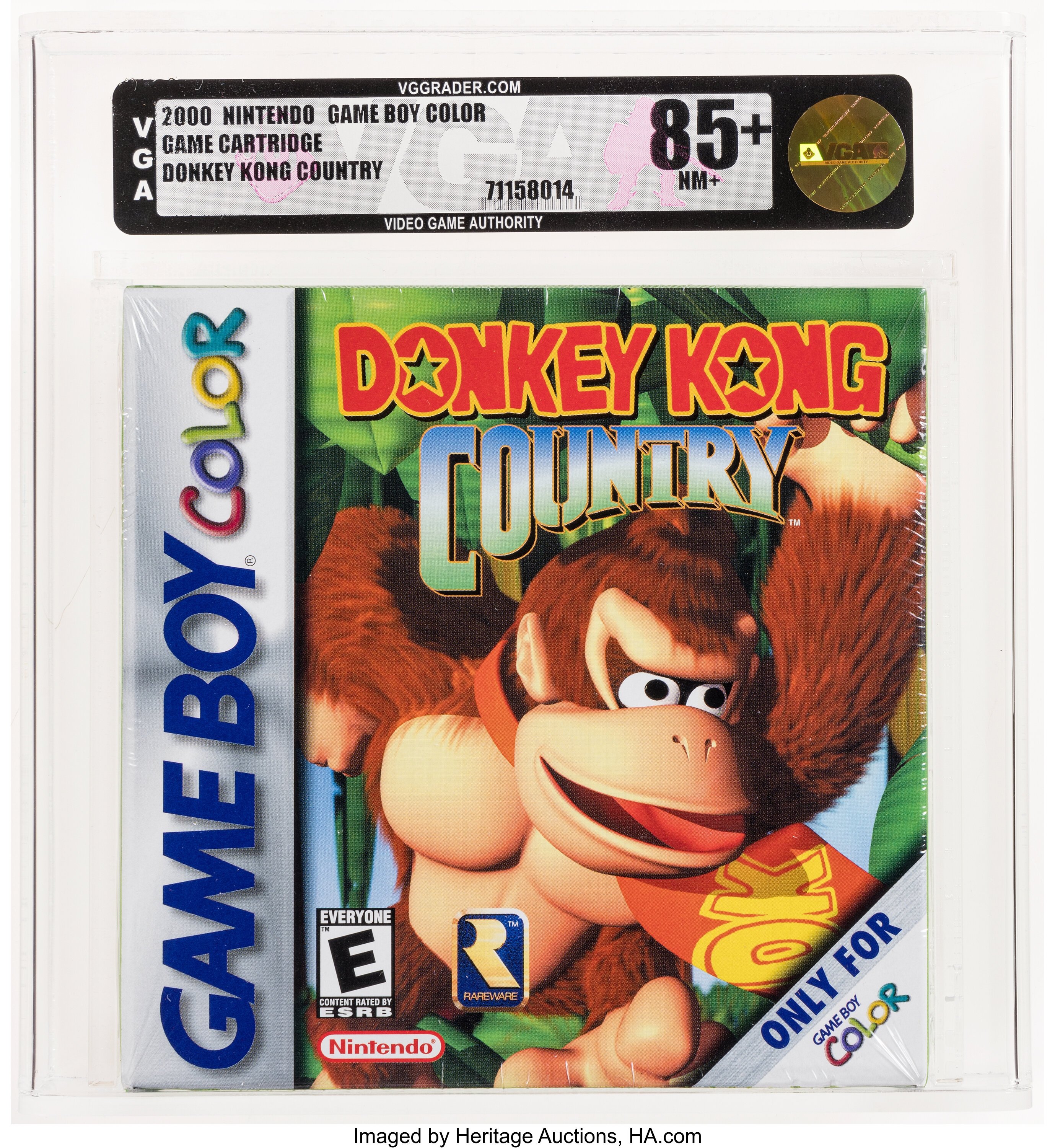 Donkey Kong Country (GBC): PSA Pop Report & Prices
