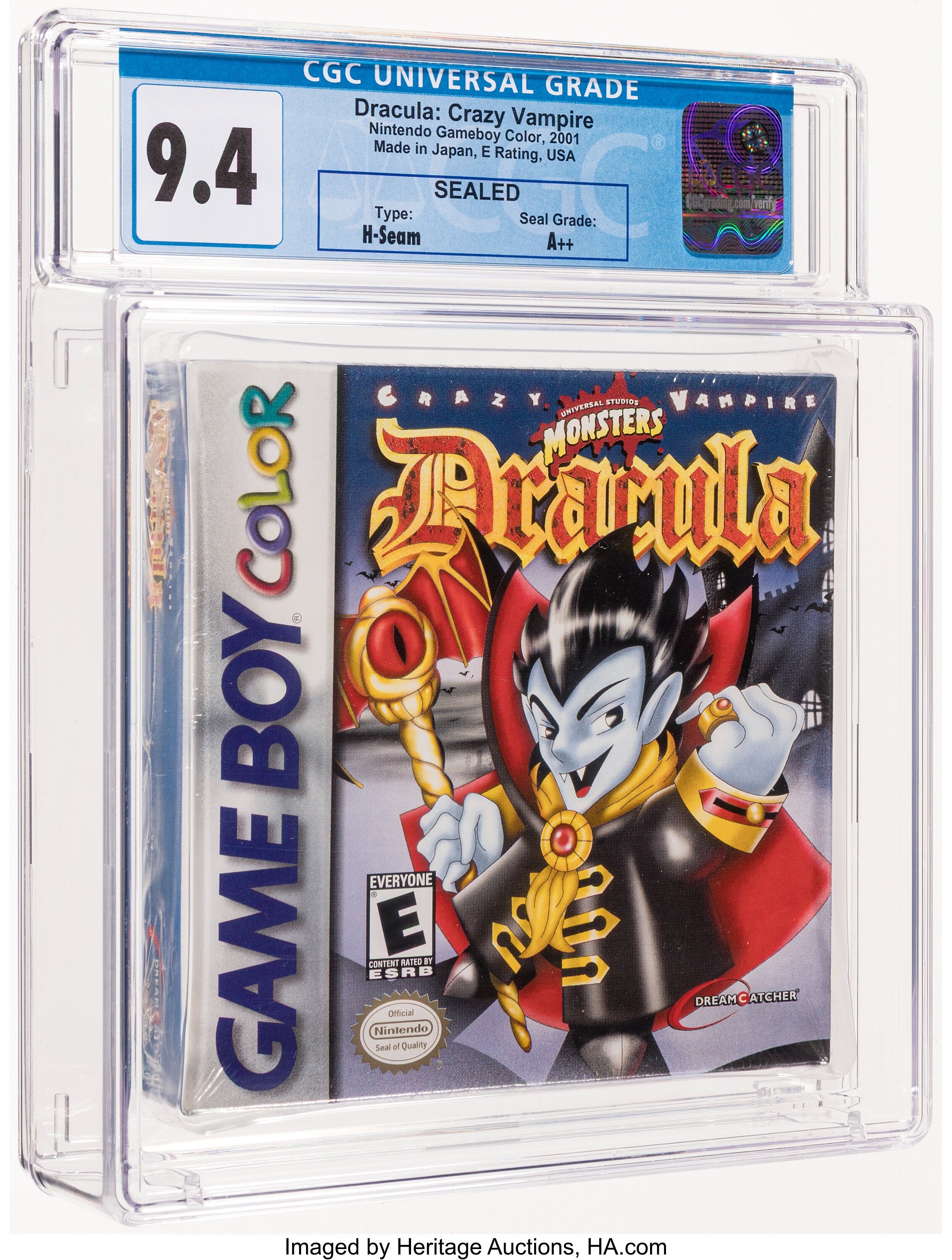 Dracula: Crazy Vampire (GBC) — PSA Pop Report & Prices