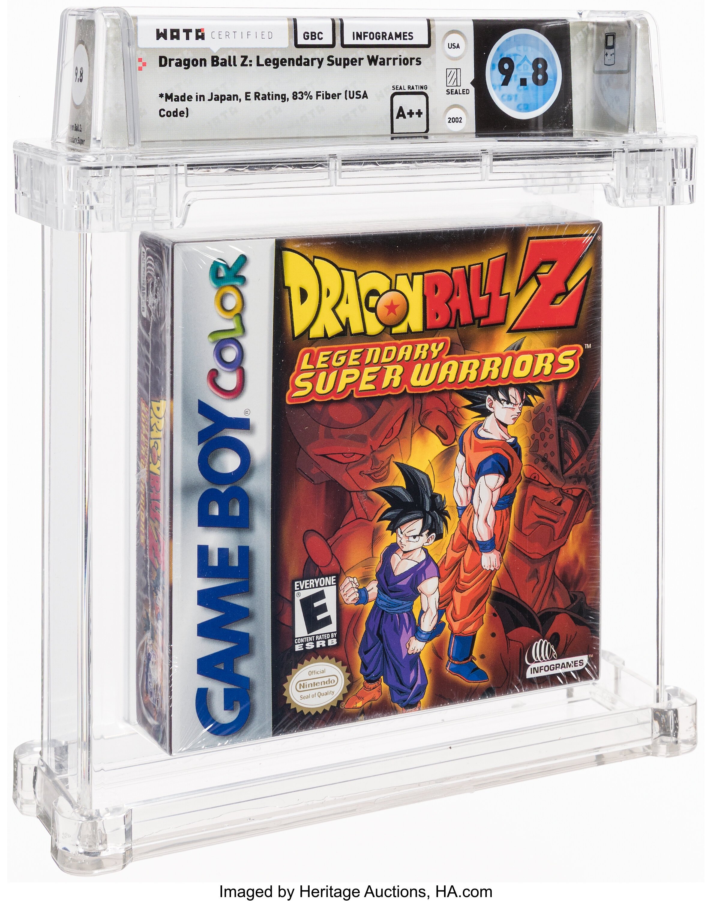 Dragon Ball Z: Legendary Super Warriors (GBC) — Pop Report