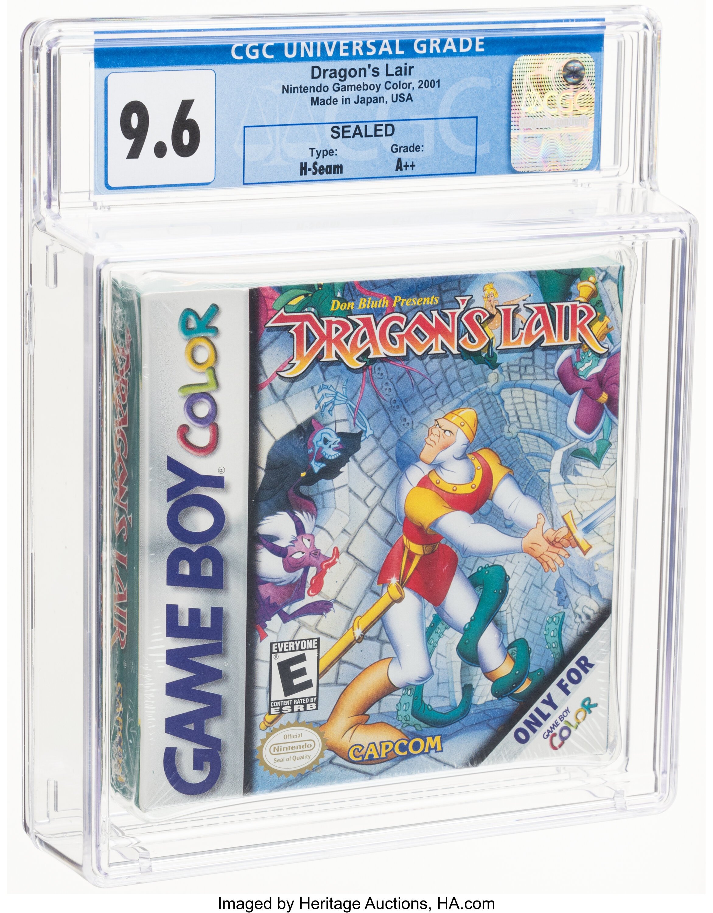 Dragon's Lair (GBC): PSA Pop Report & Prices