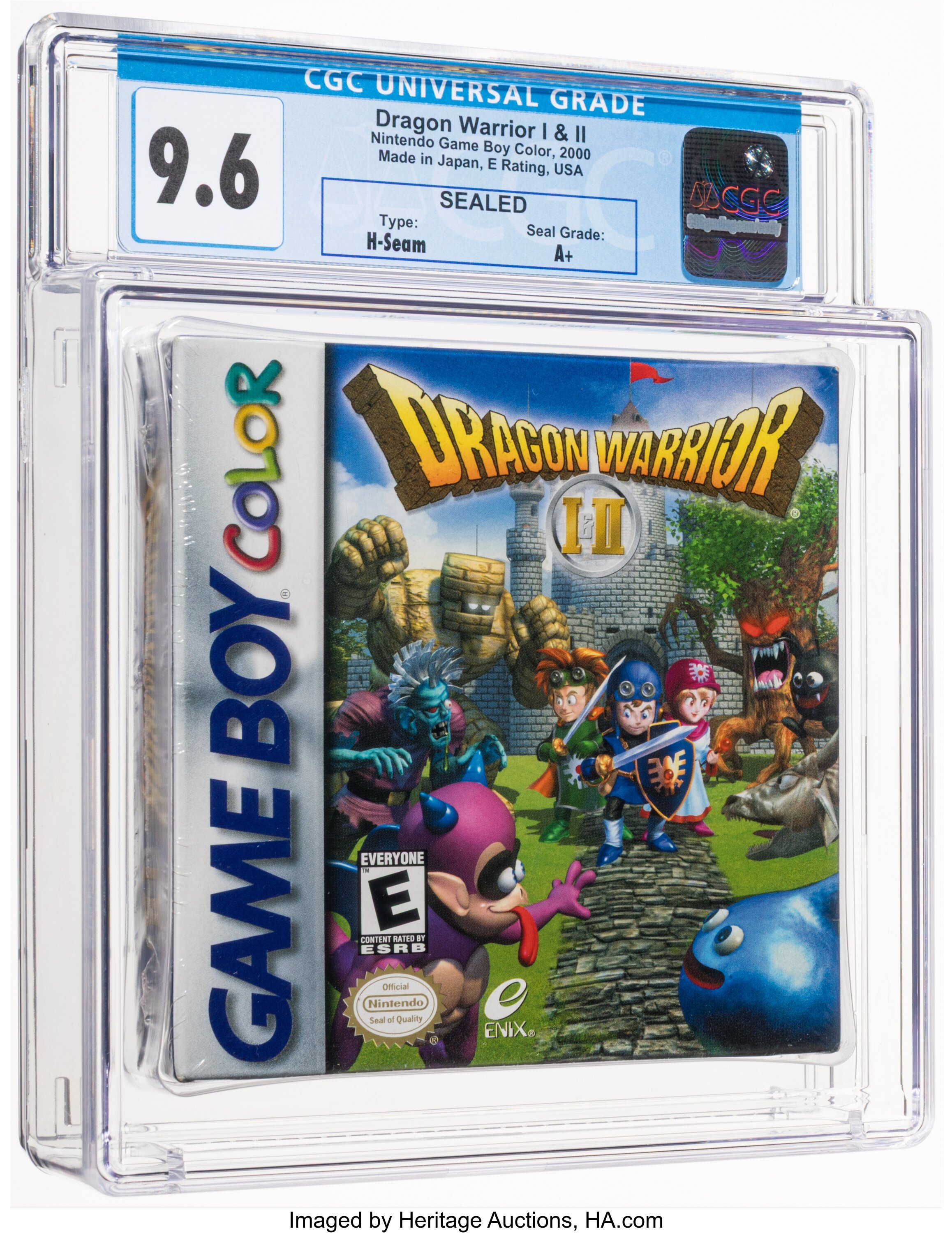 Dragon Warrior I & II (GBC): PSA Pop Report & Prices